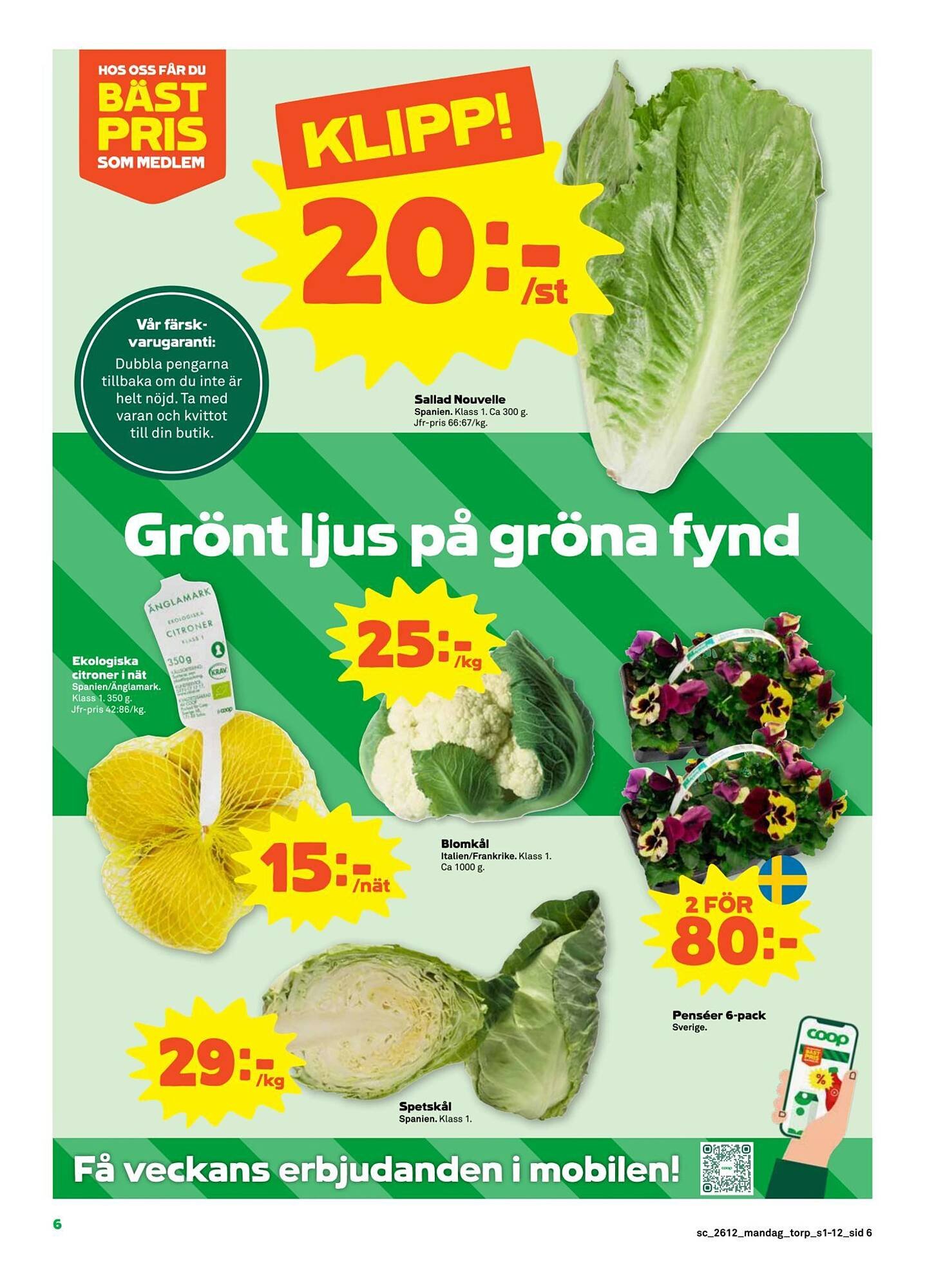 Coop reklamblad