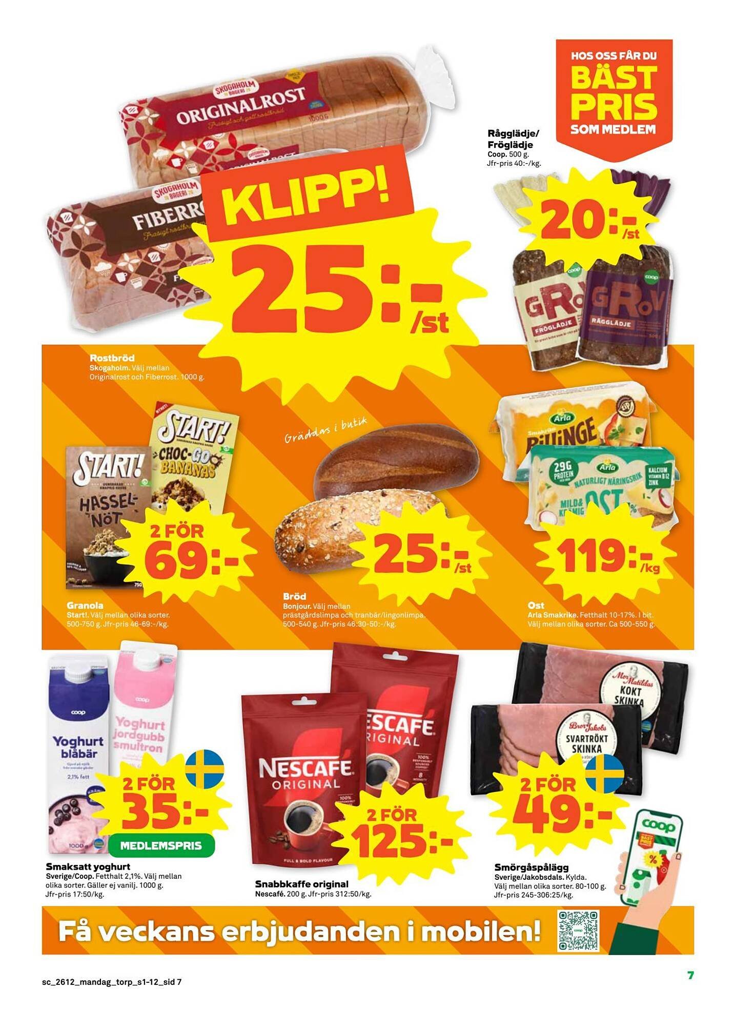 Coop reklamblad