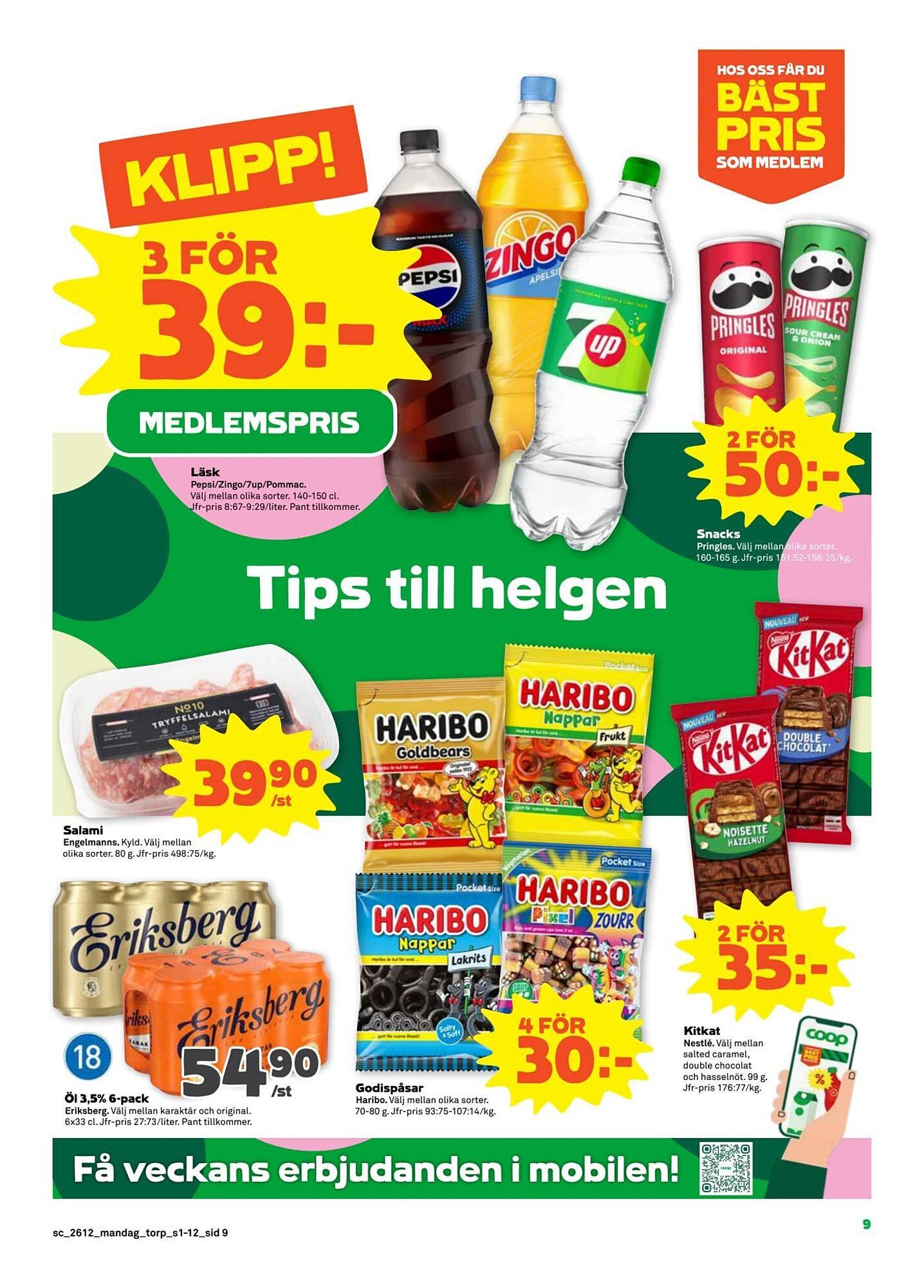 Coop reklamblad