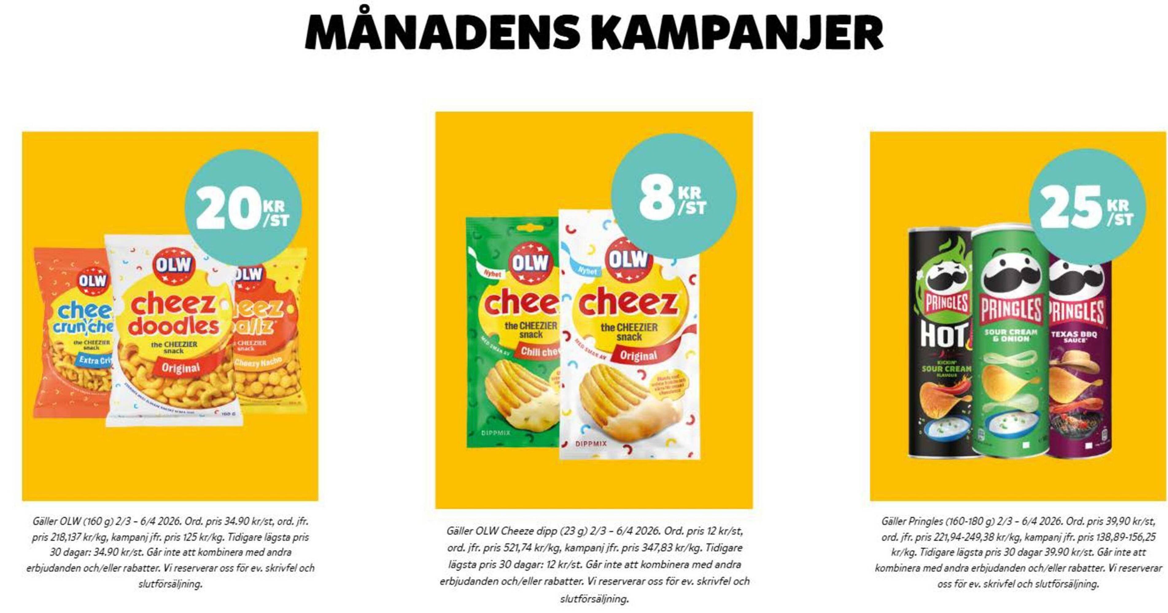 Hemmakväll reklamblad