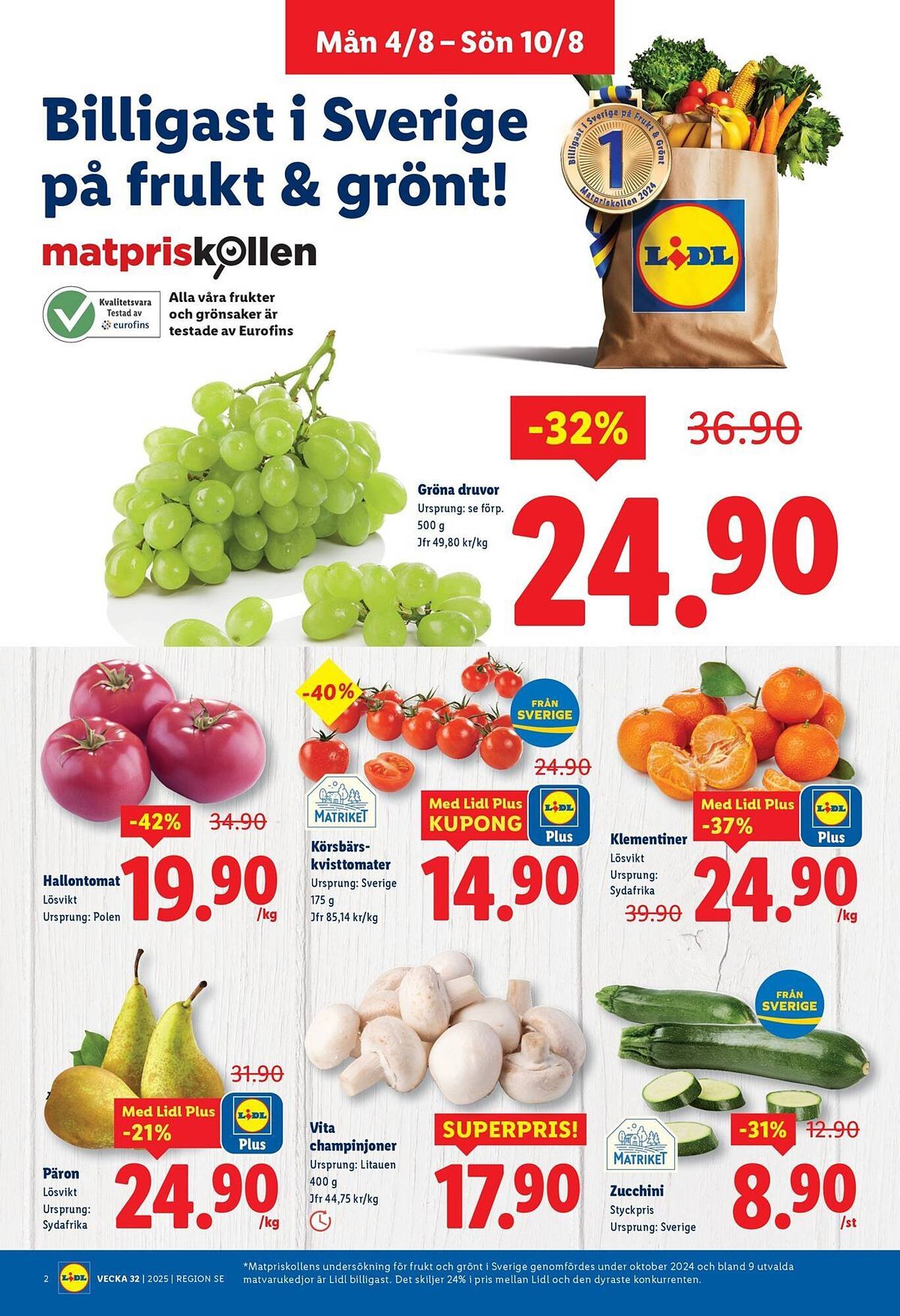 Lidl reklamblad (2025-08-04 - 2025-08-10)