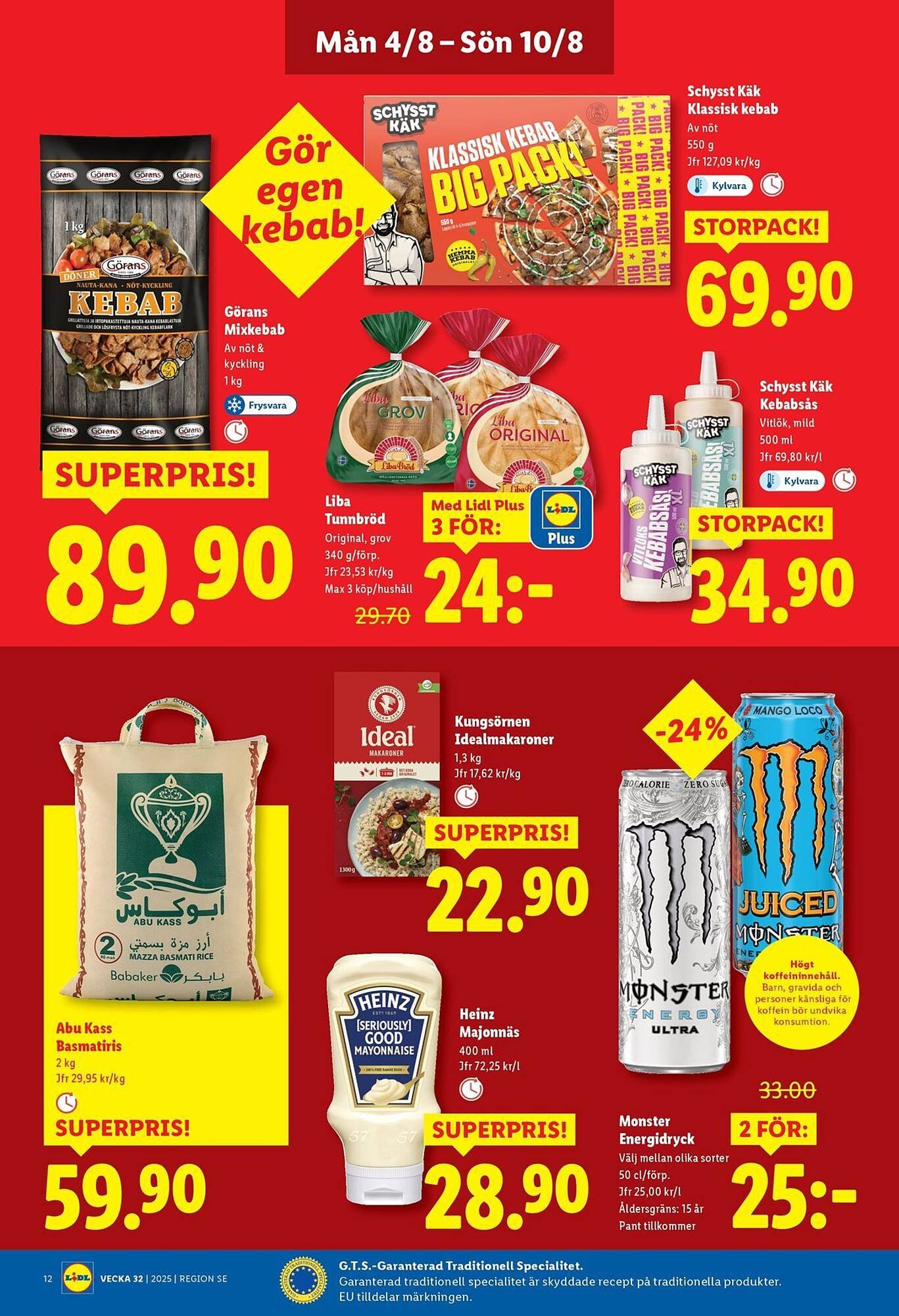 Lidl reklamblad (2025-08-04 - 2025-08-10)