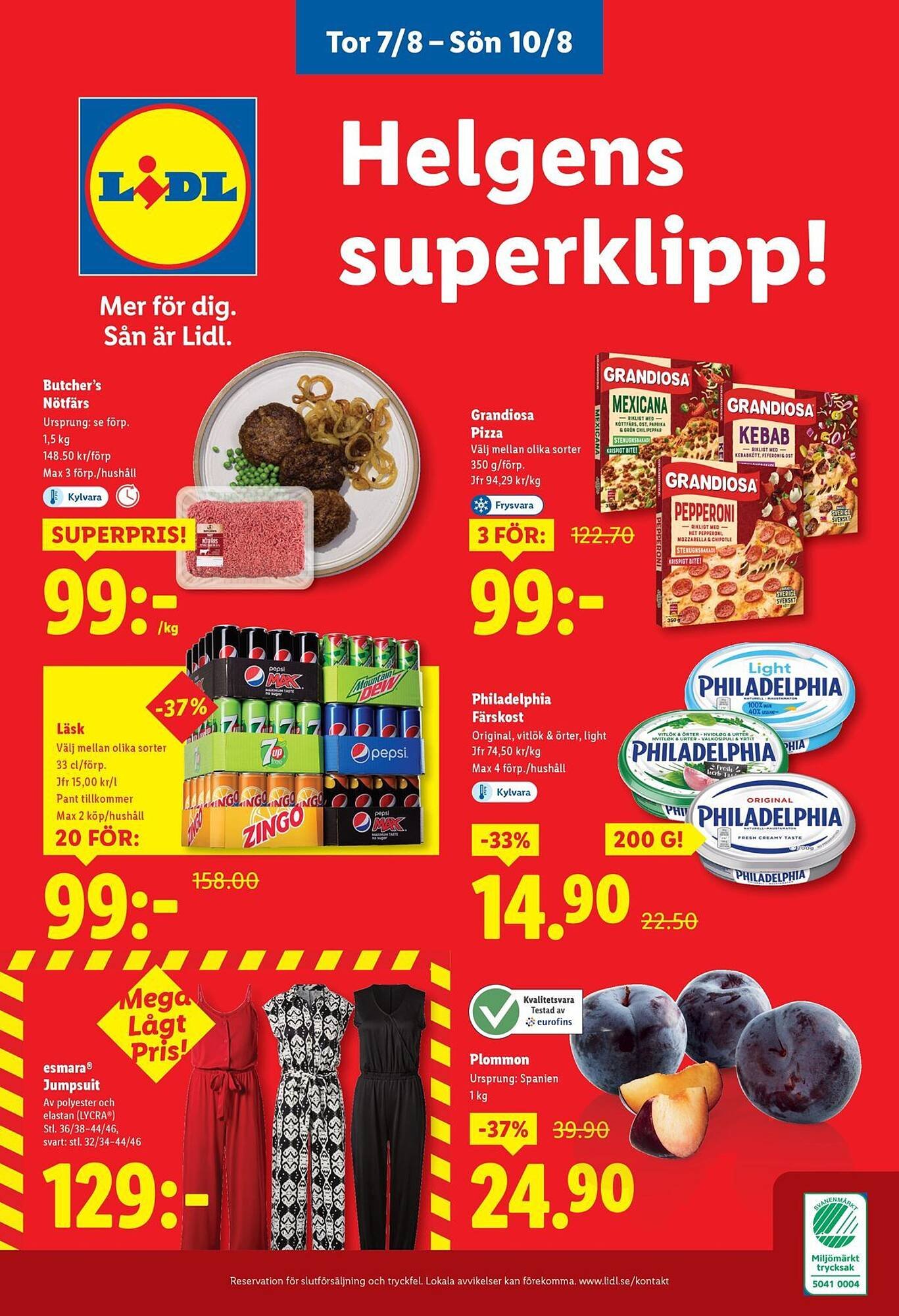 Lidl reklamblad (2025-08-04 - 2025-08-10)