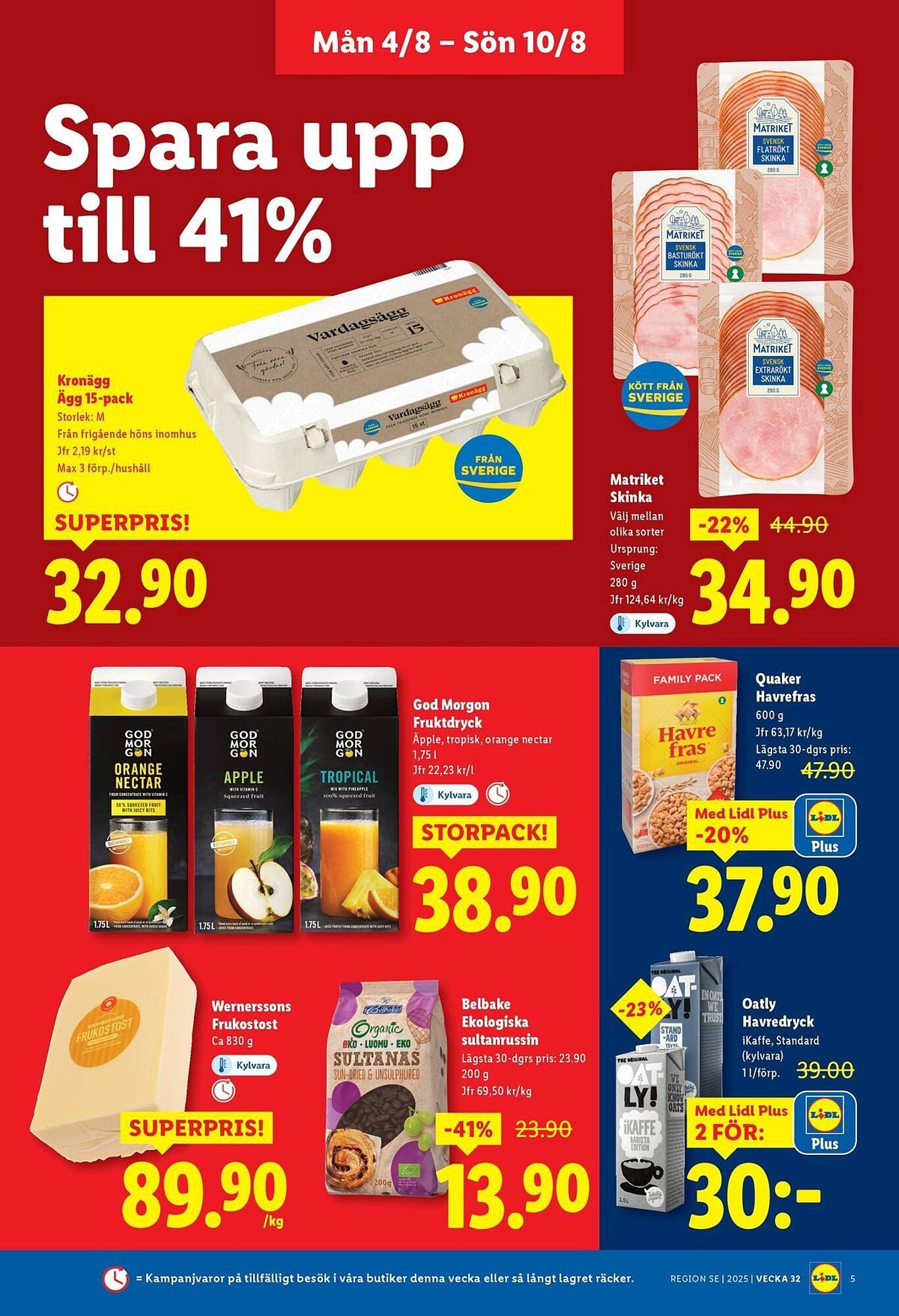 Lidl reklamblad (2025-08-04 - 2025-08-10)