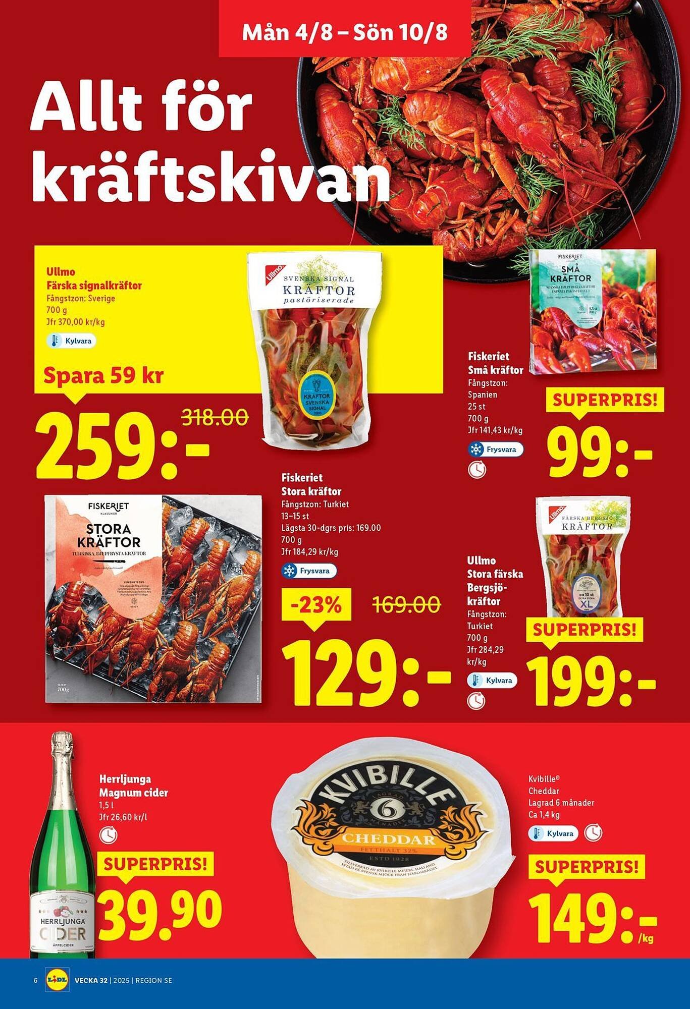 Lidl reklamblad (2025-08-04 - 2025-08-10)