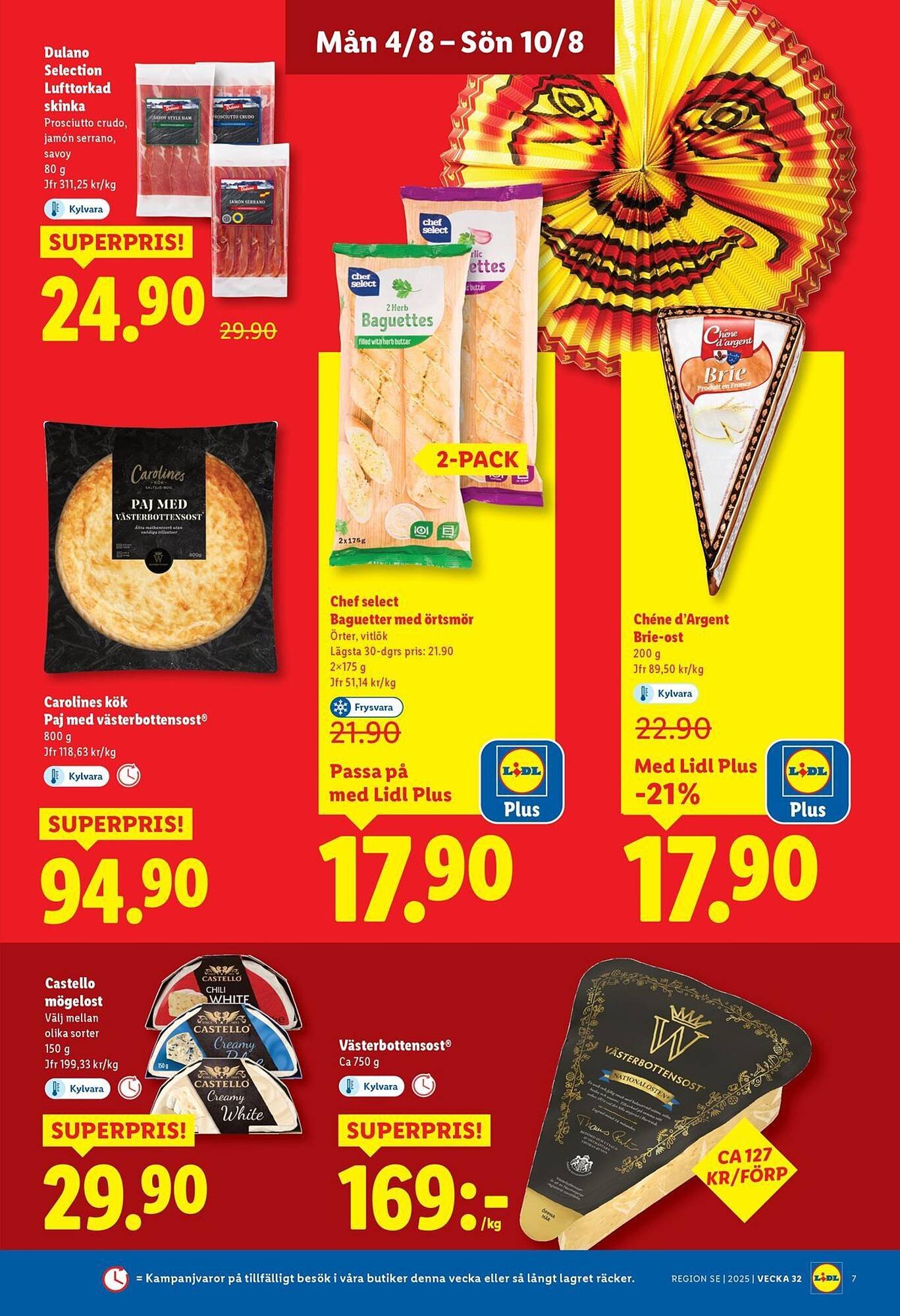 Lidl reklamblad (2025-08-04 - 2025-08-10)