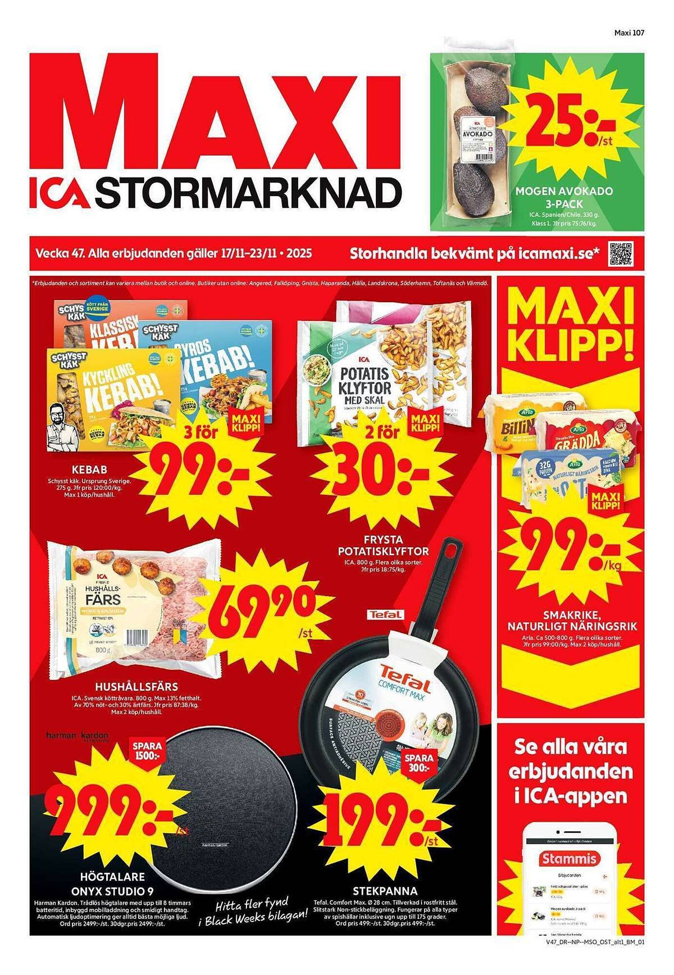 ICA Maxi reklamblad