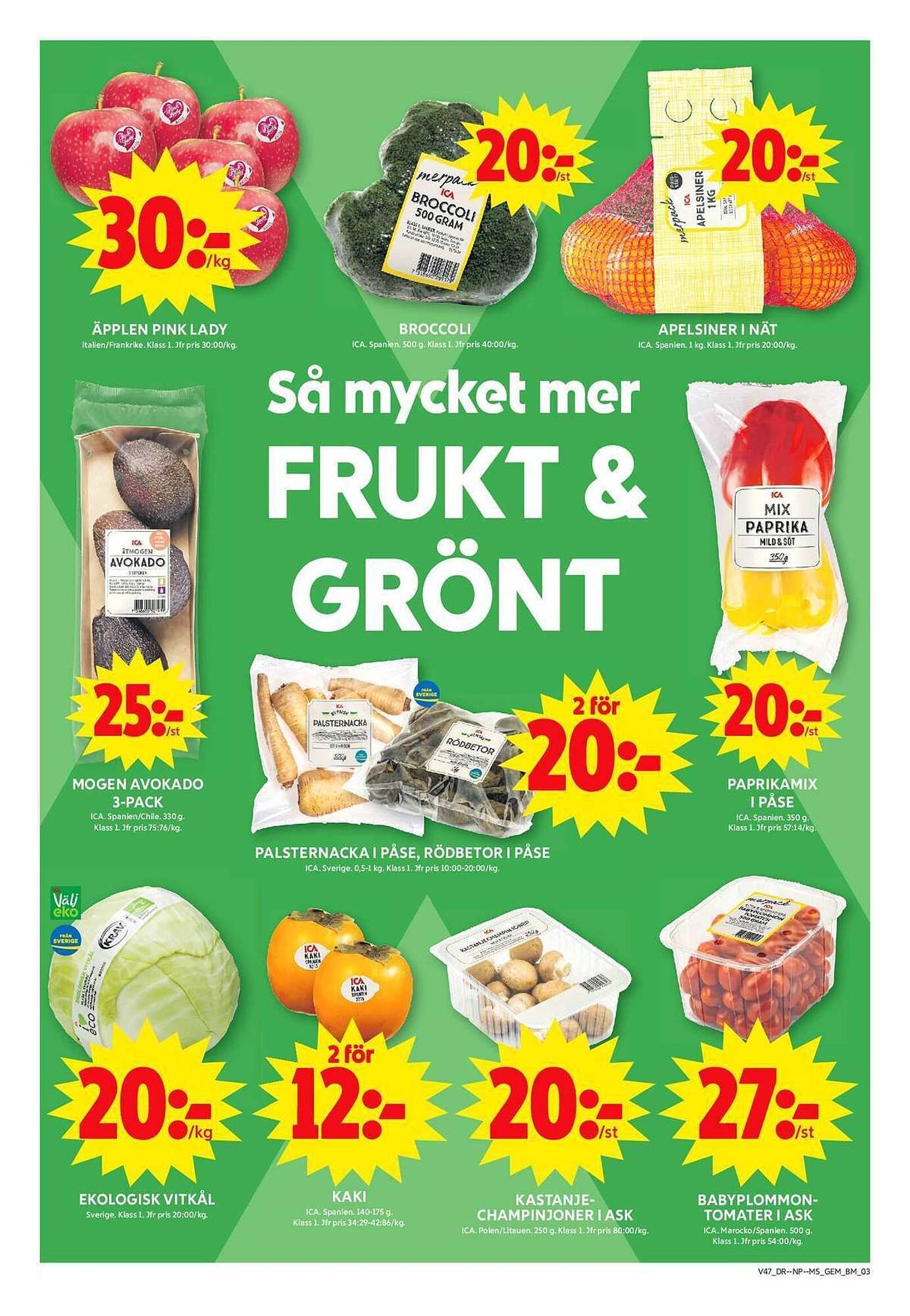 ICA Maxi reklamblad