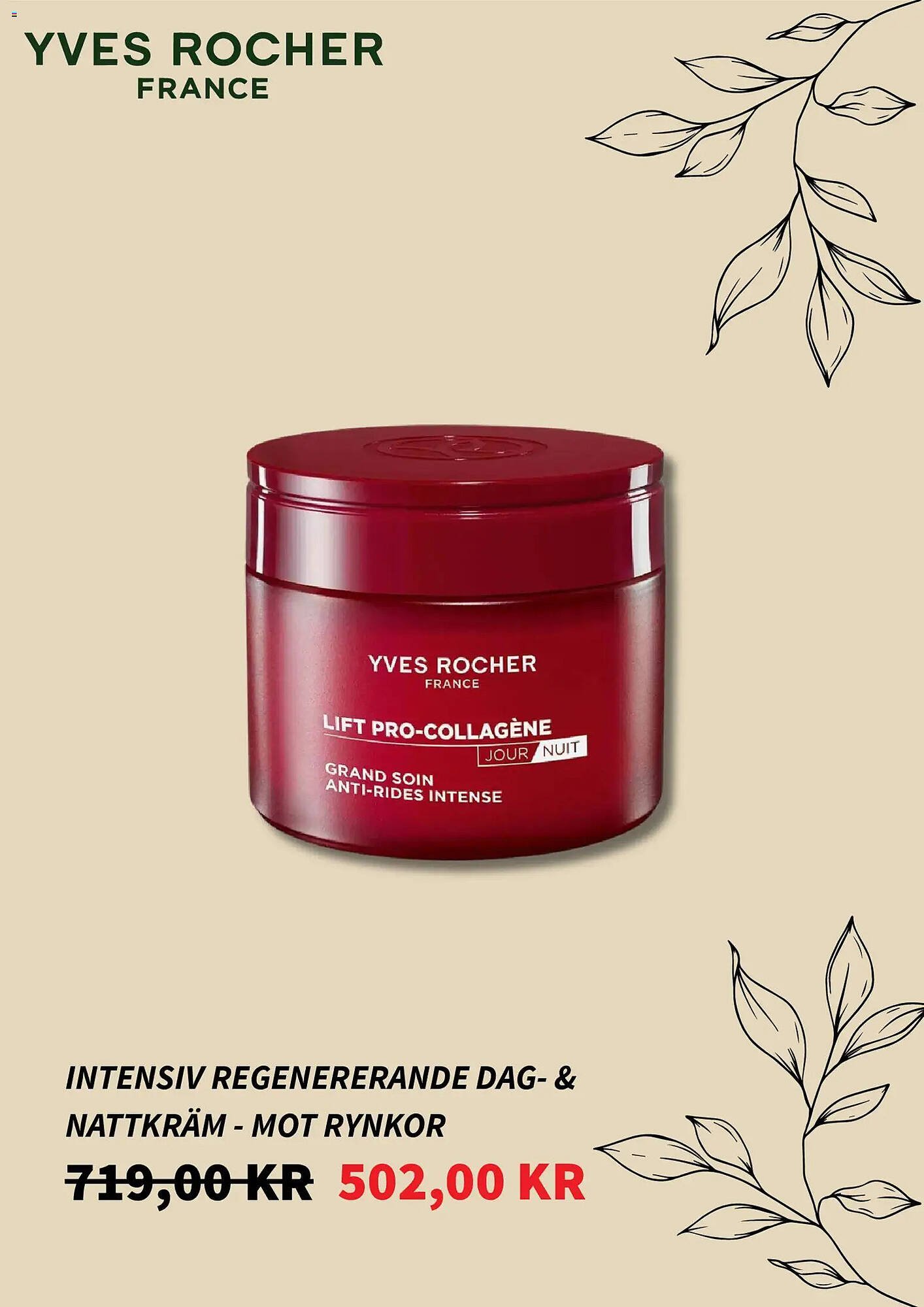 Yves Rocher reklamblad