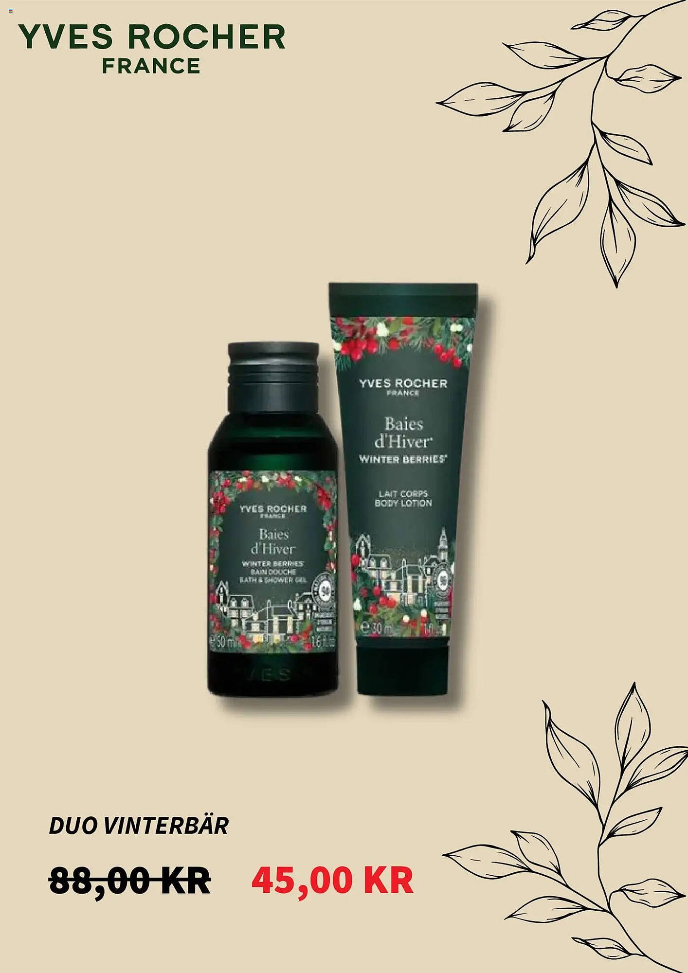 Yves Rocher reklamblad