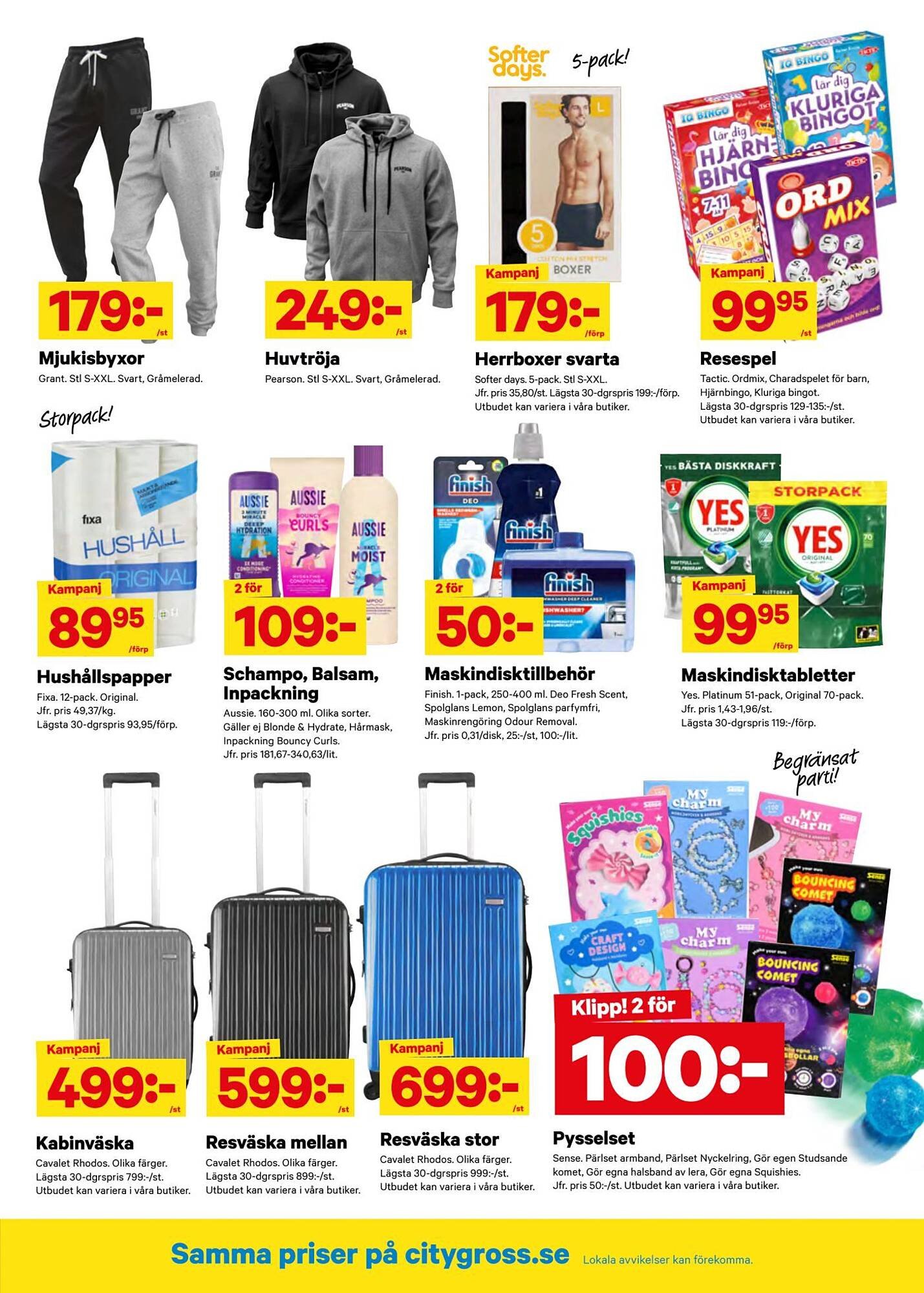 City Gross reklamblad