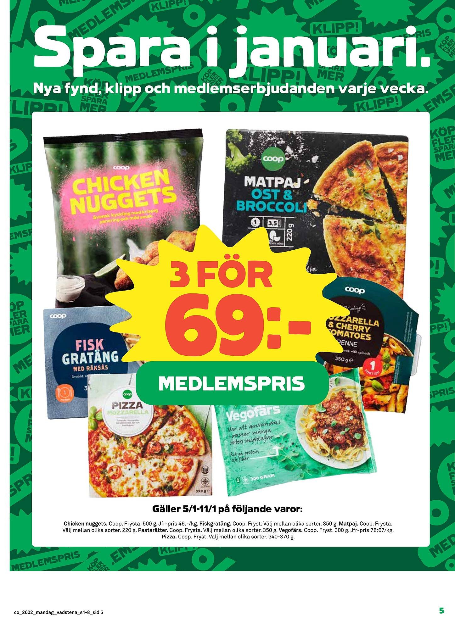 Coop Forum reklamblad (2026-01-05 - 2026-01-11)