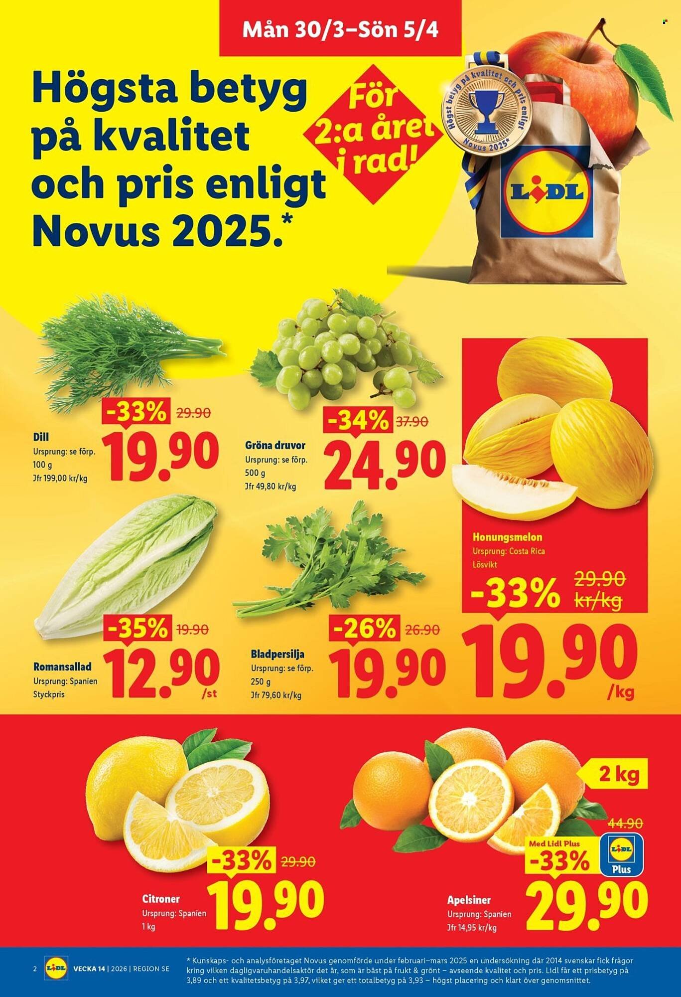 Lidl reklamblad (2026-03-30 - 2026-04-05)