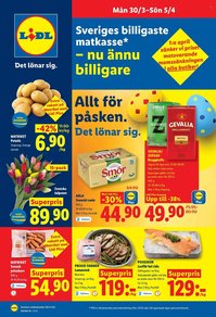 Lidl reklamblad