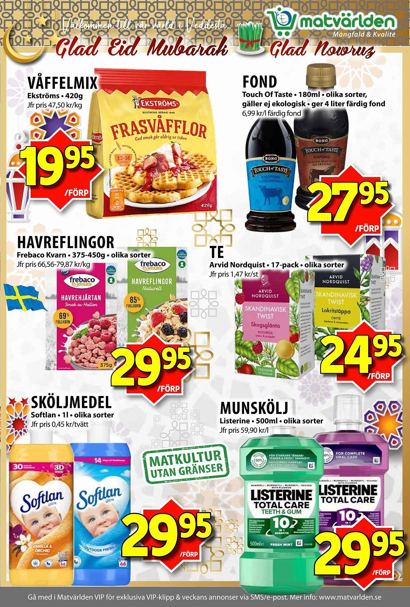 Matvärlden Tensta reklamblad