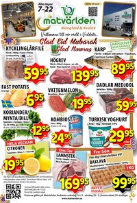 Matvärlden Tensta reklamblad