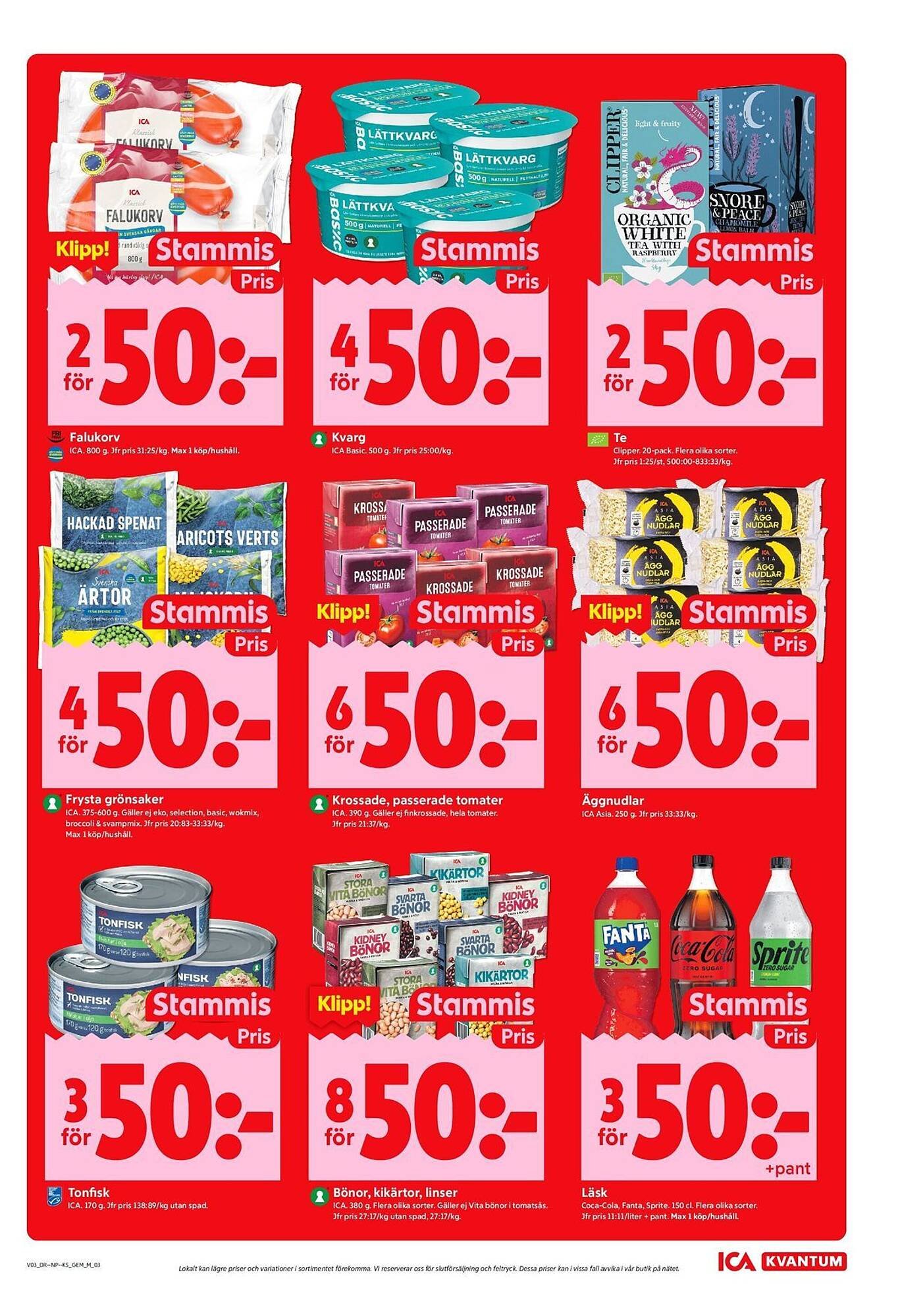 ICA Kvantum reklamblad