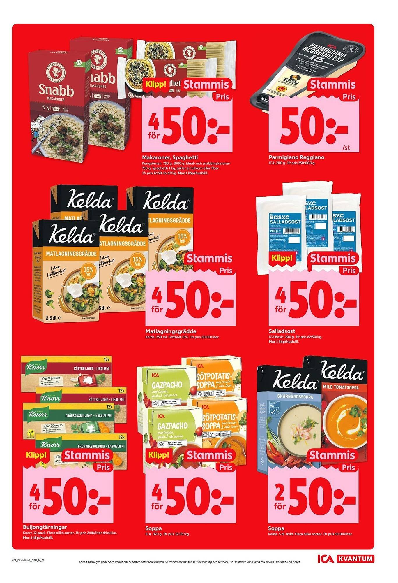 ICA Kvantum reklamblad