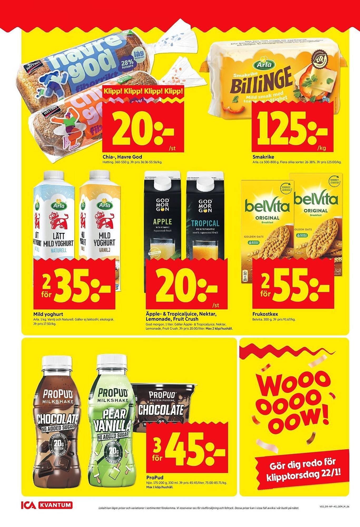 ICA Kvantum reklamblad