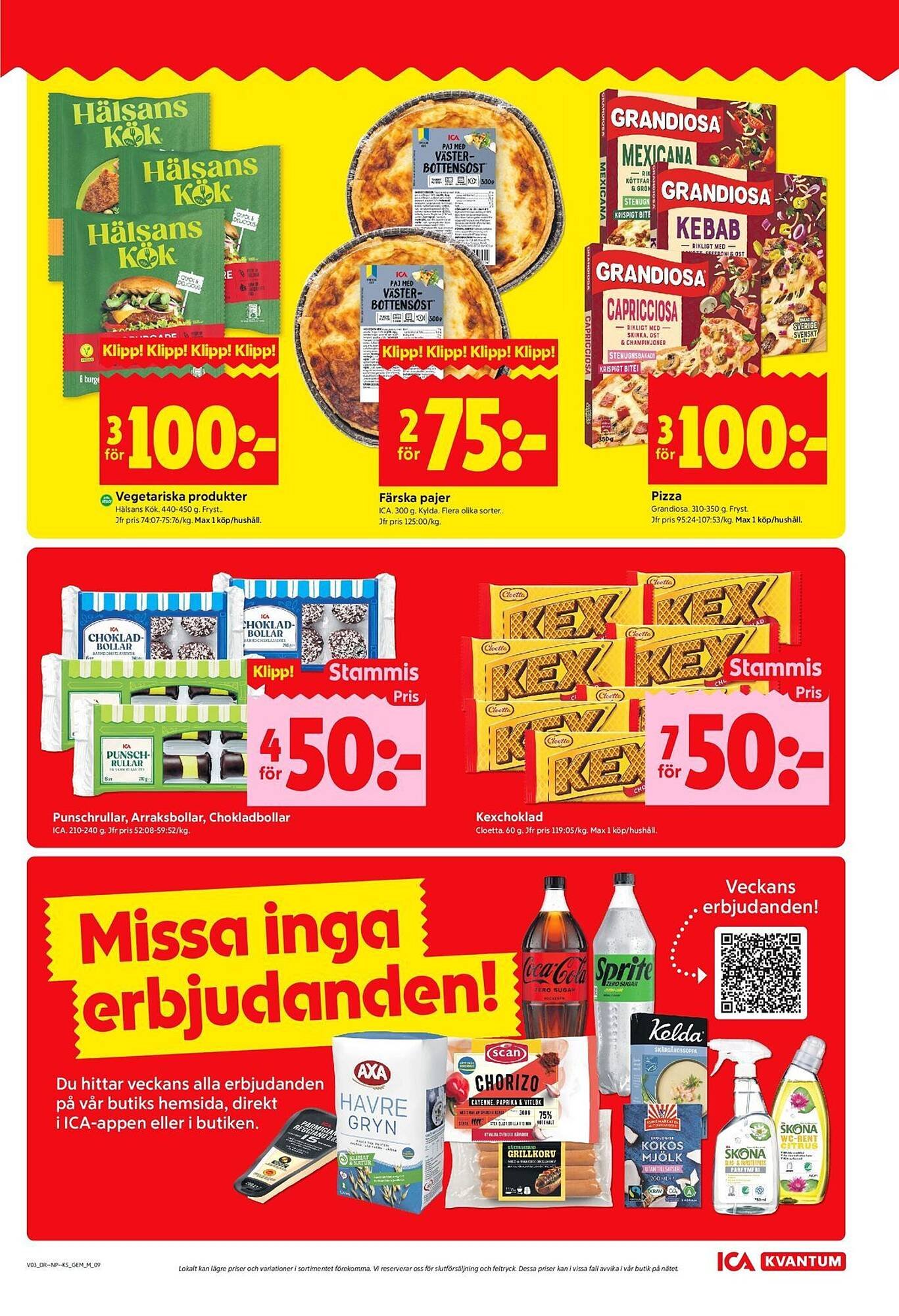 ICA Kvantum reklamblad