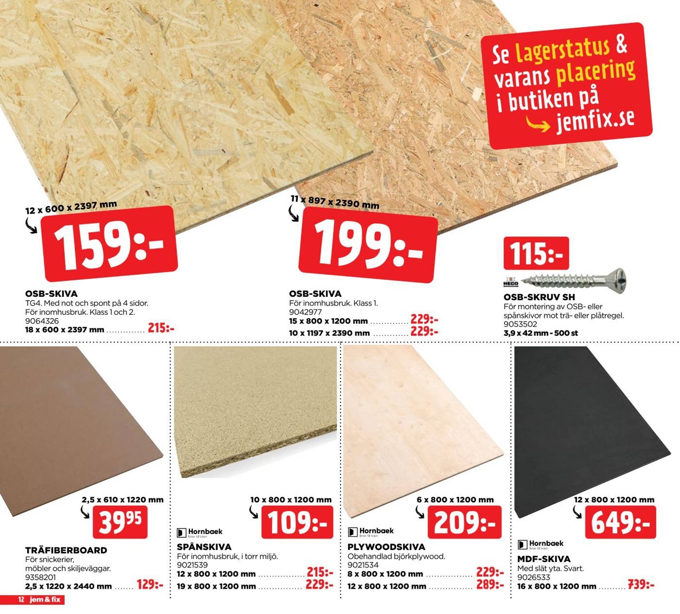 Jem&amp;Fix reklamblad (2025-12-29 - 2026-01-19)