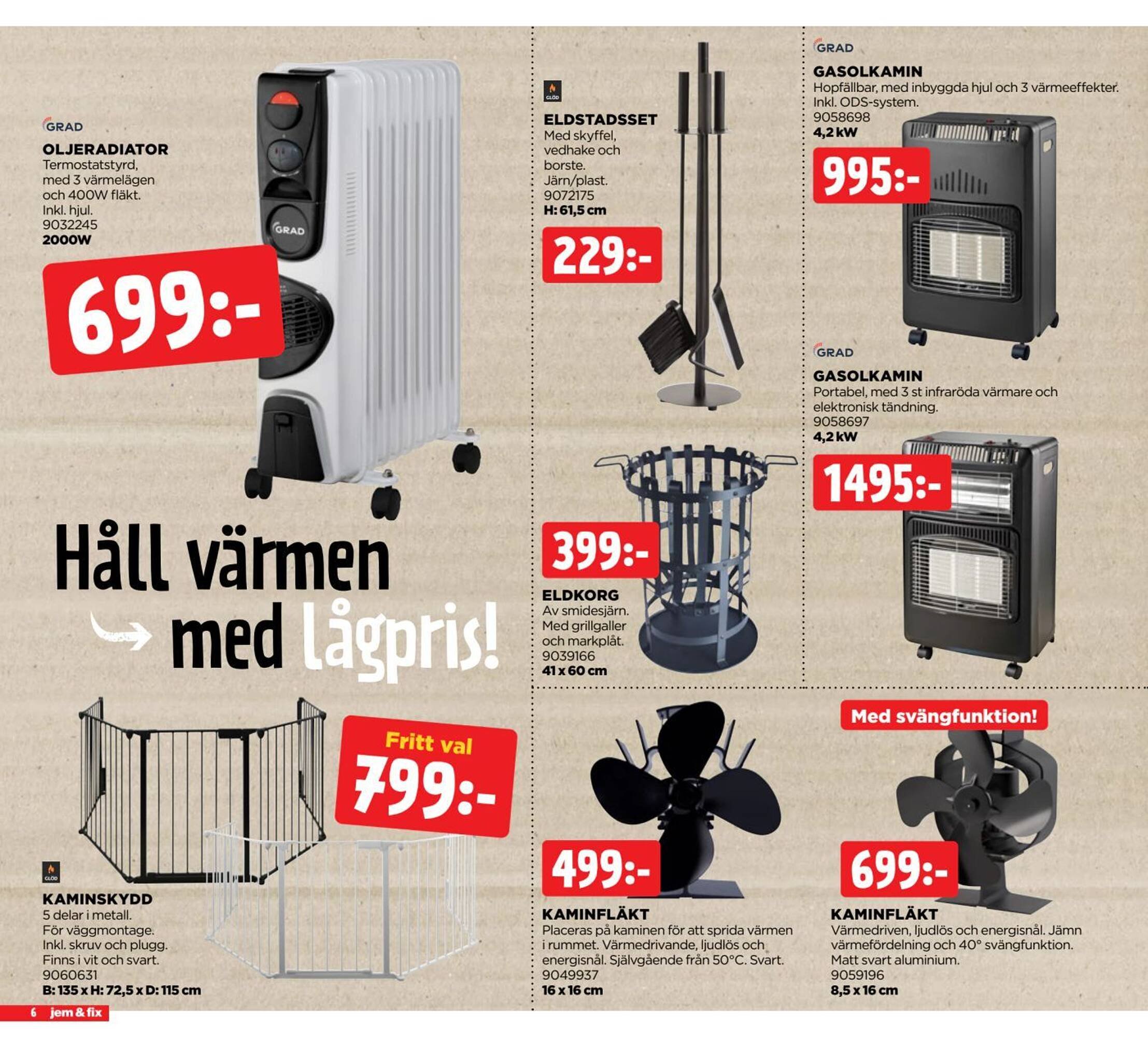Jem&amp;Fix reklamblad (2025-12-29 - 2026-01-19)