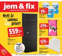 Jem&amp;Fix reklamblad (2025-12-29 - 2026-01-19)
