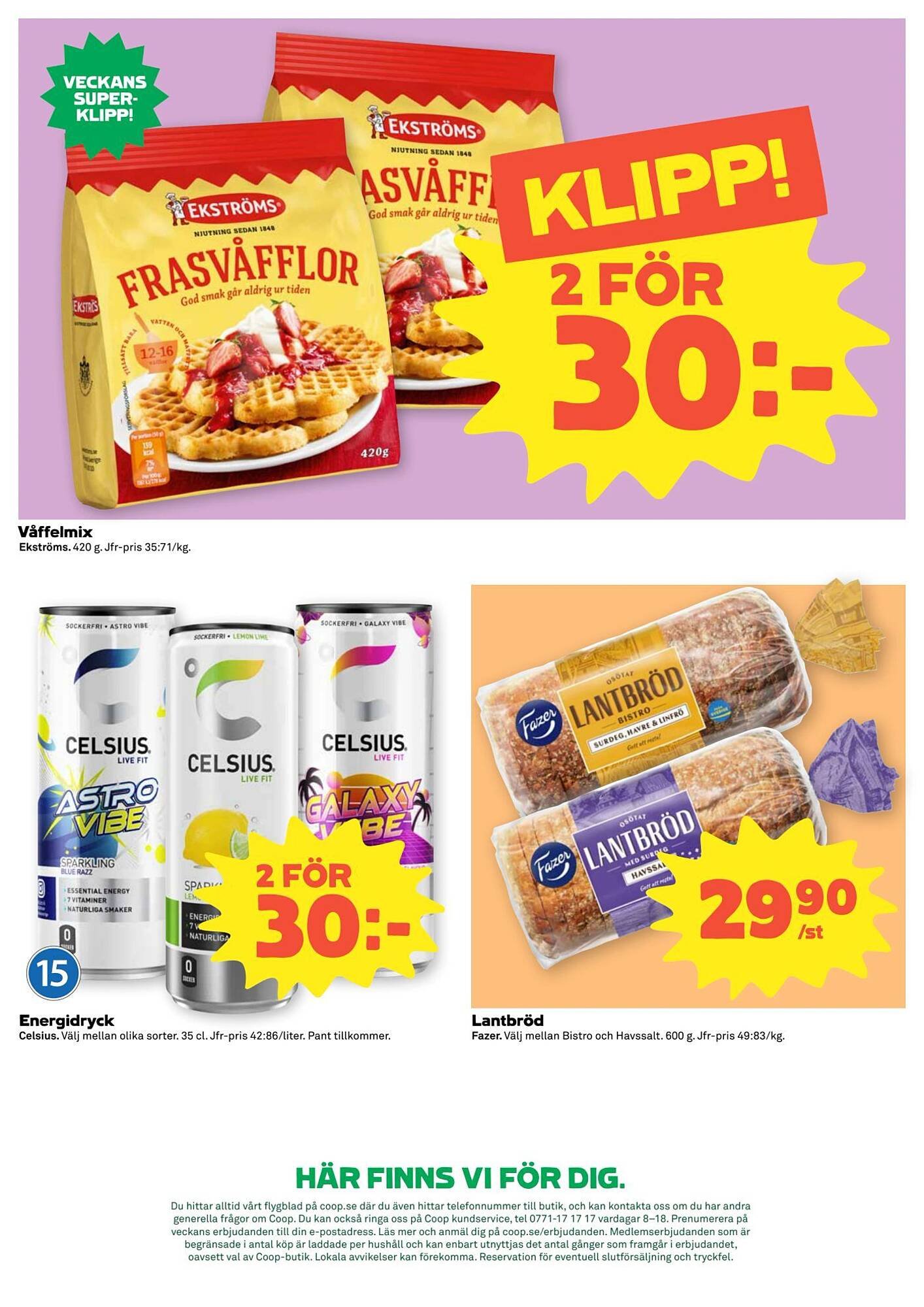 Coop reklamblad