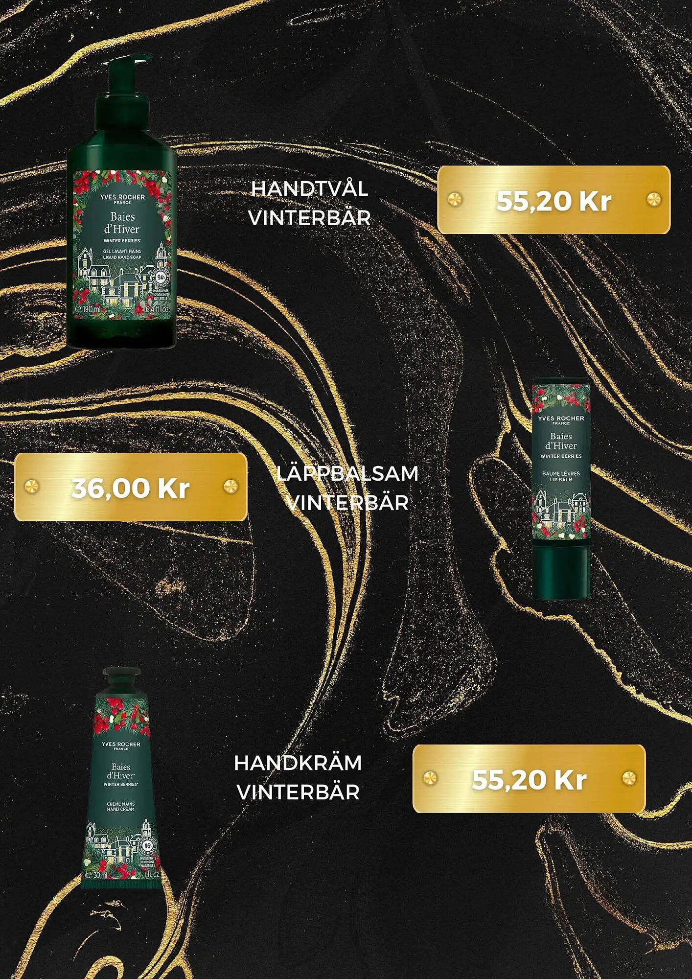 Yves Rocher reklamblad (2025-12-06 - 2026-01-05)