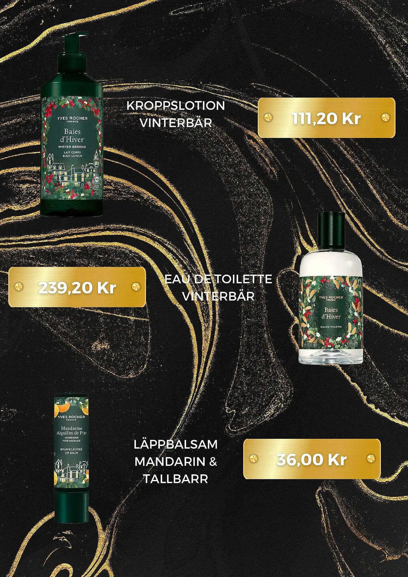 Yves Rocher reklamblad (2025-12-06 - 2026-01-05)