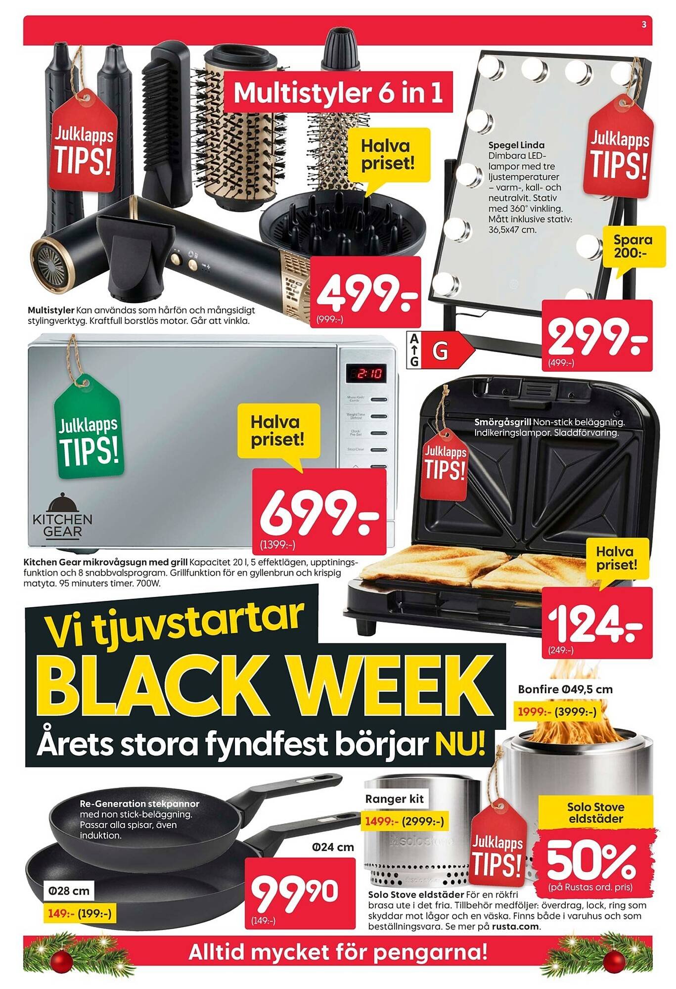 Rusta reklamblad