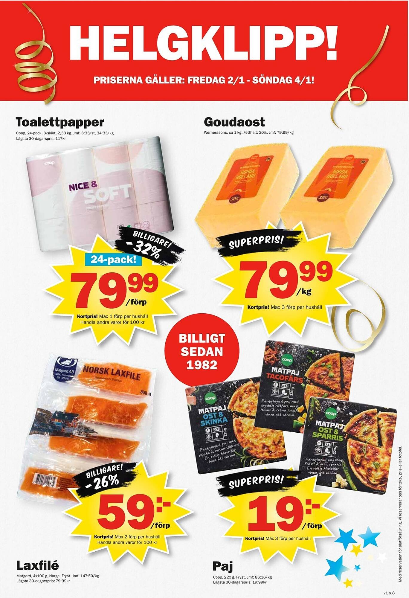 Pekås reklamblad
