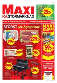 ICA Maxi reklamblad