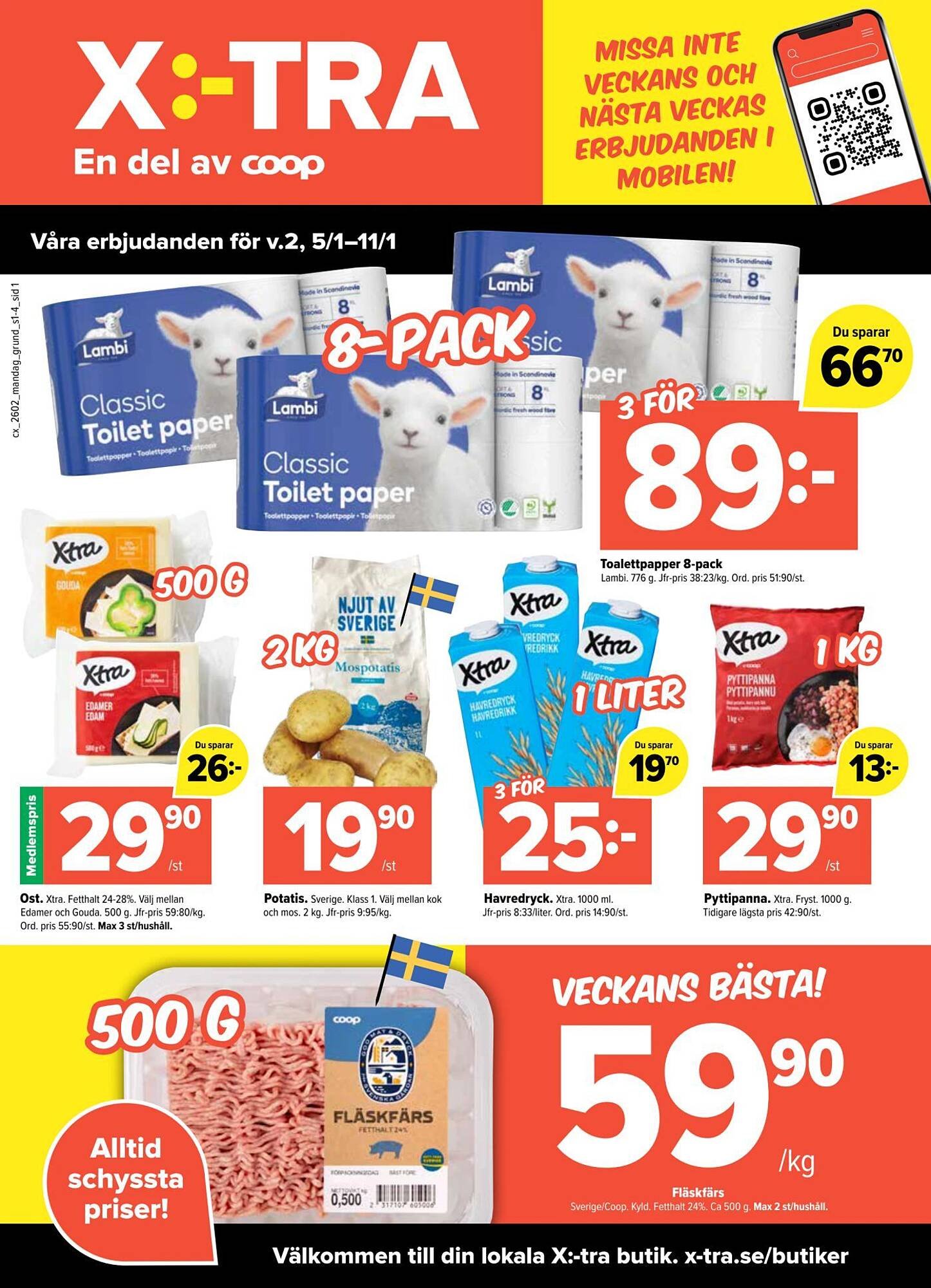 Coop Extra reklamblad