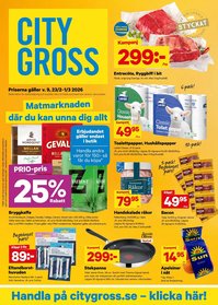 City Gross reklamblad