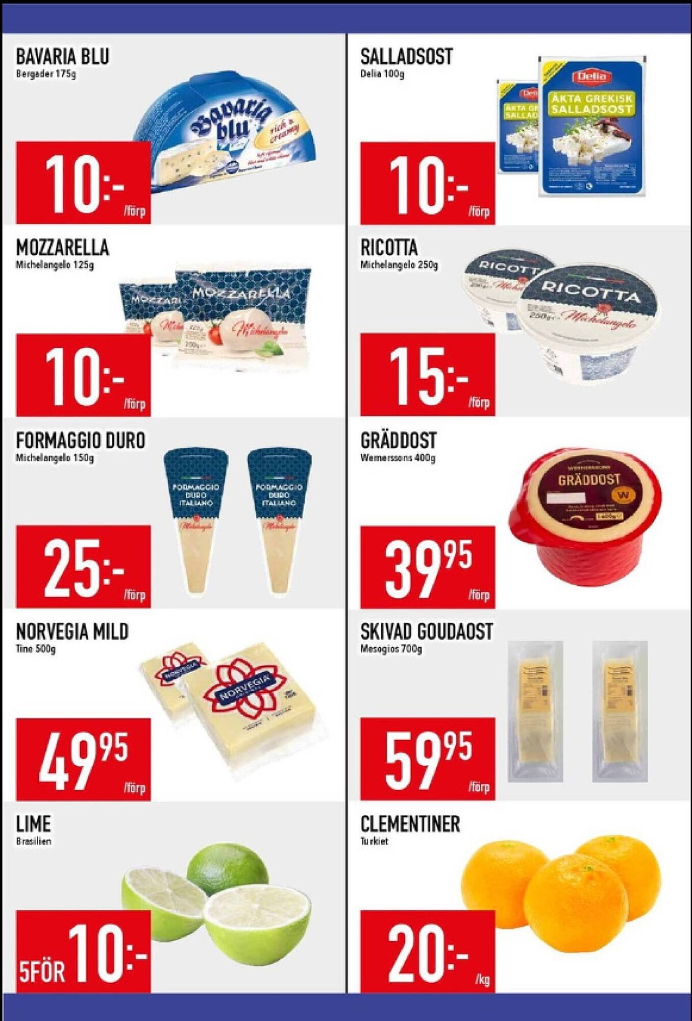 Matdax reklamblad