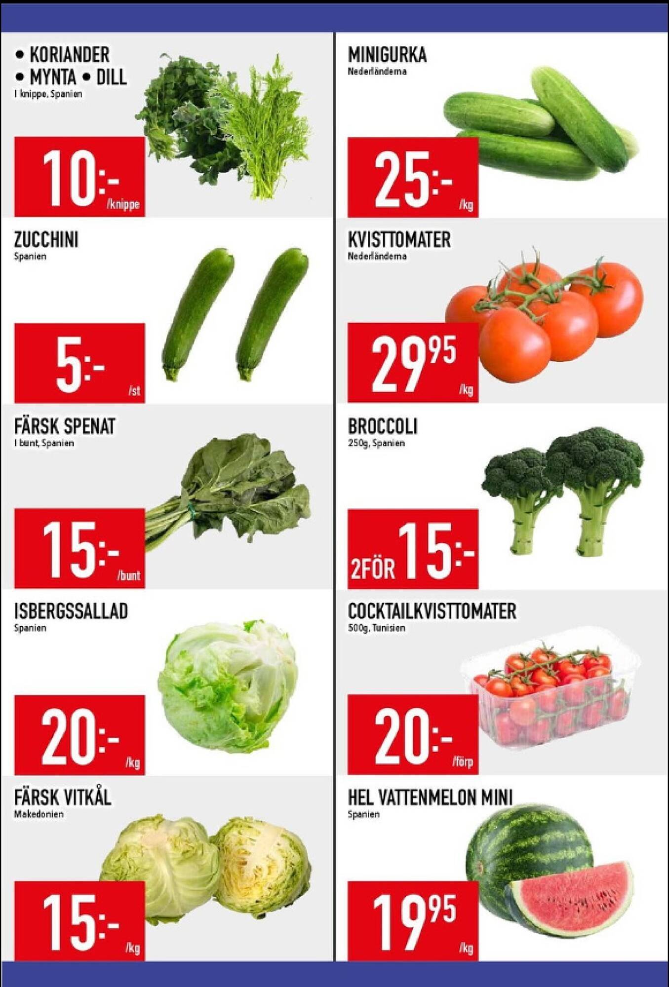 Matdax reklamblad