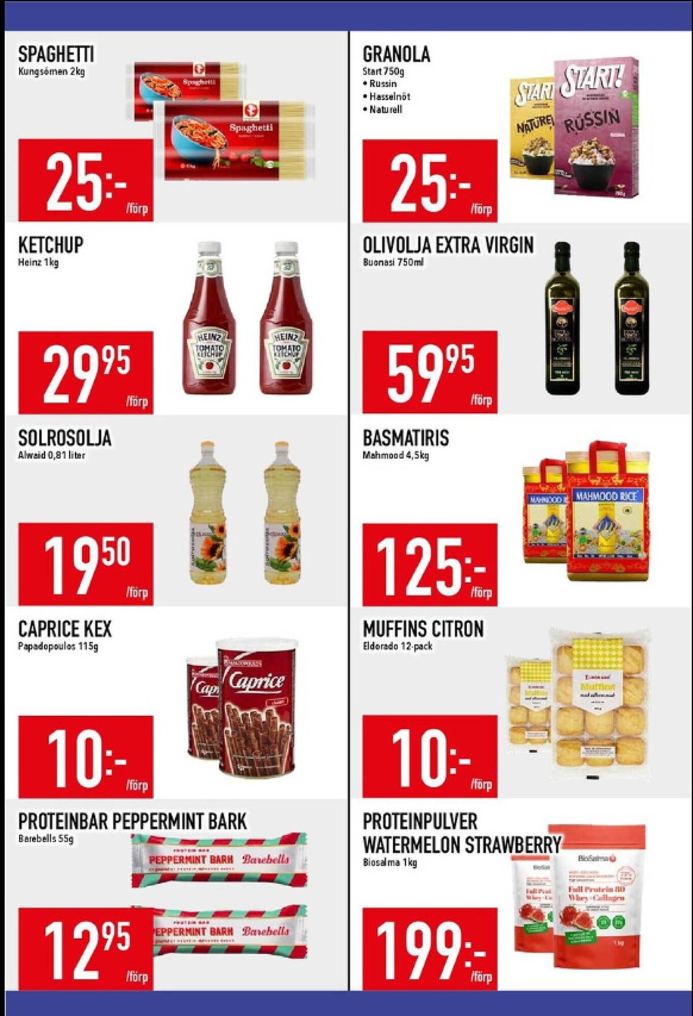 Matdax reklamblad