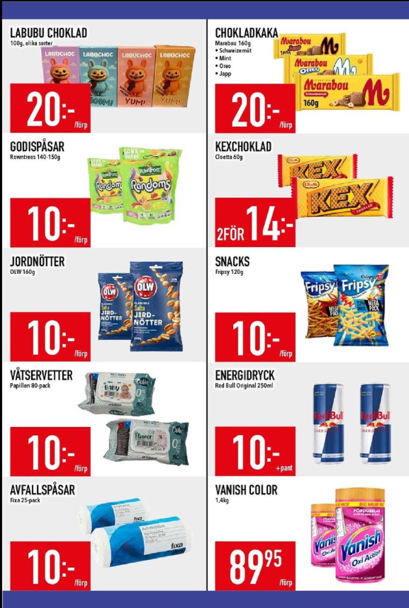 Matdax reklamblad
