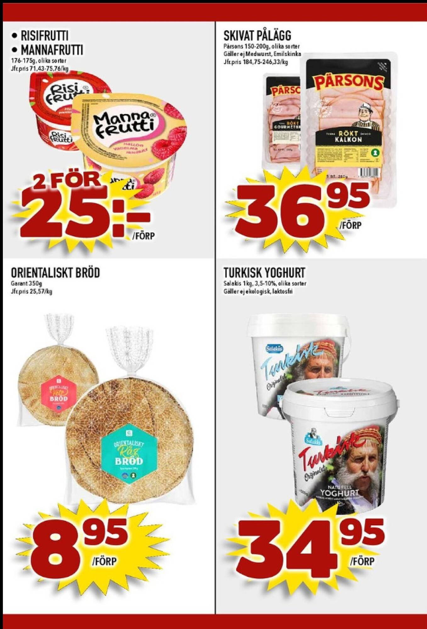 Matdax reklamblad