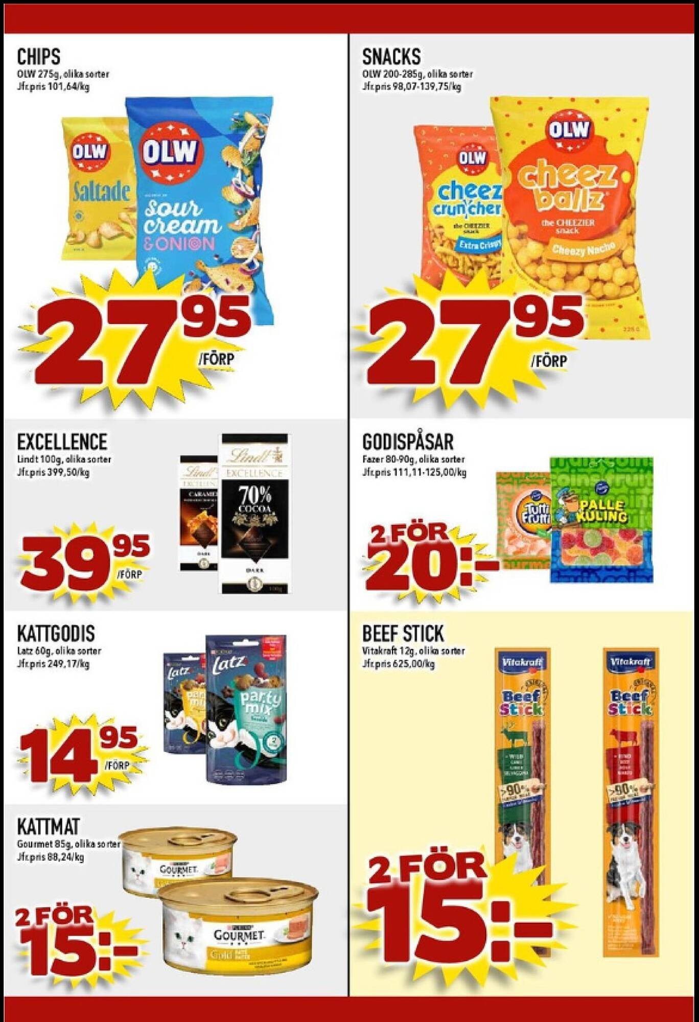 Matdax reklamblad