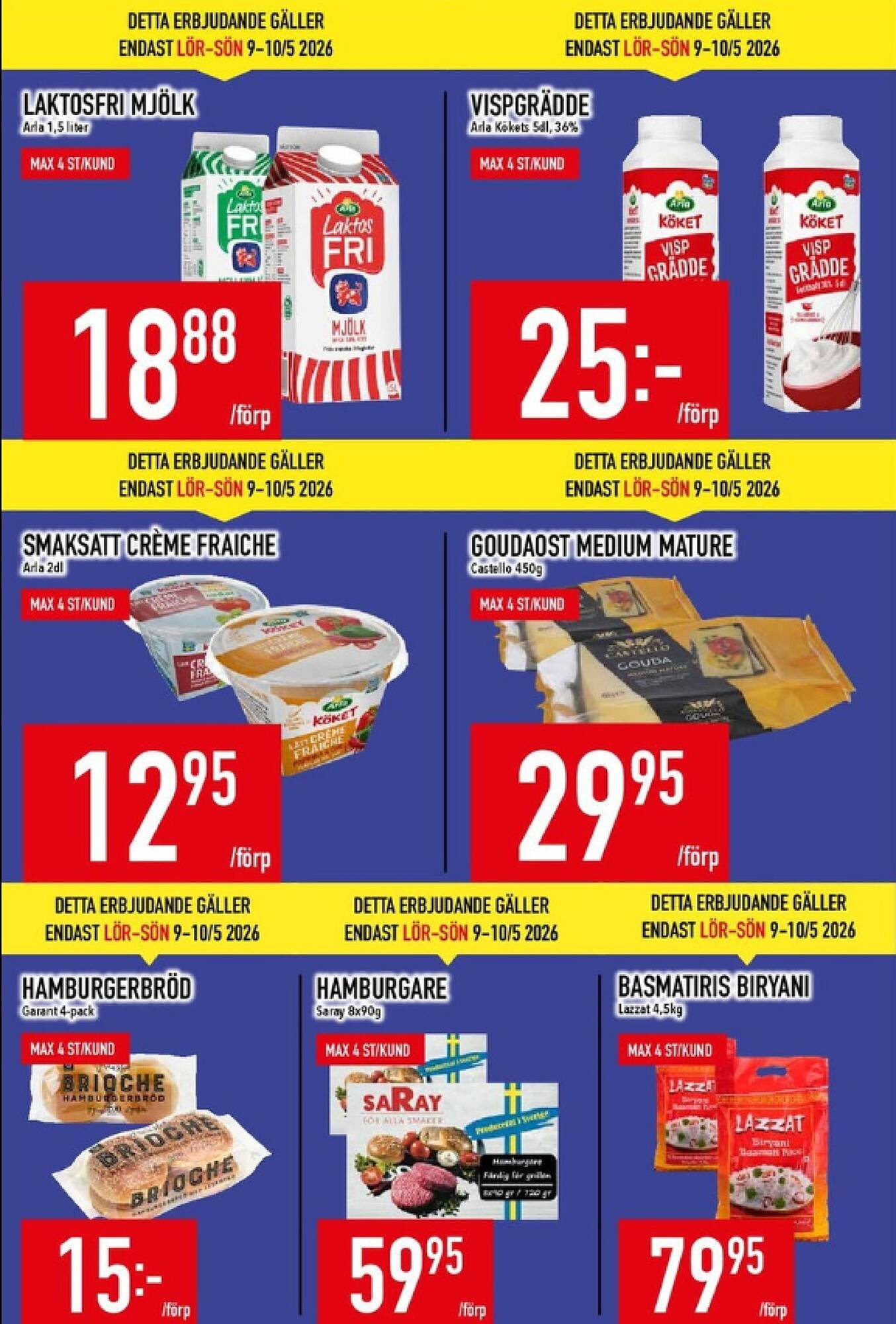 Matdax reklamblad