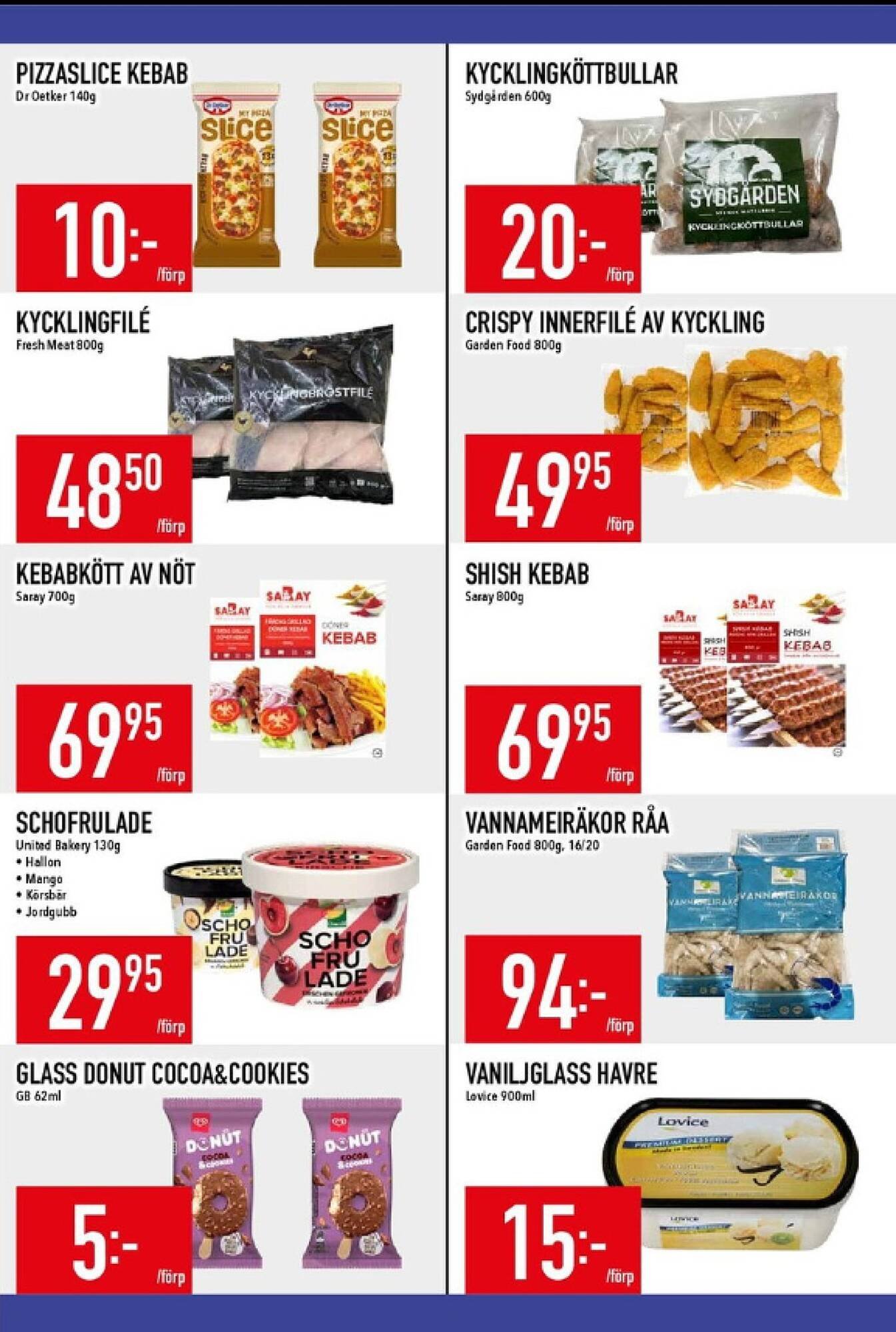 Matdax reklamblad