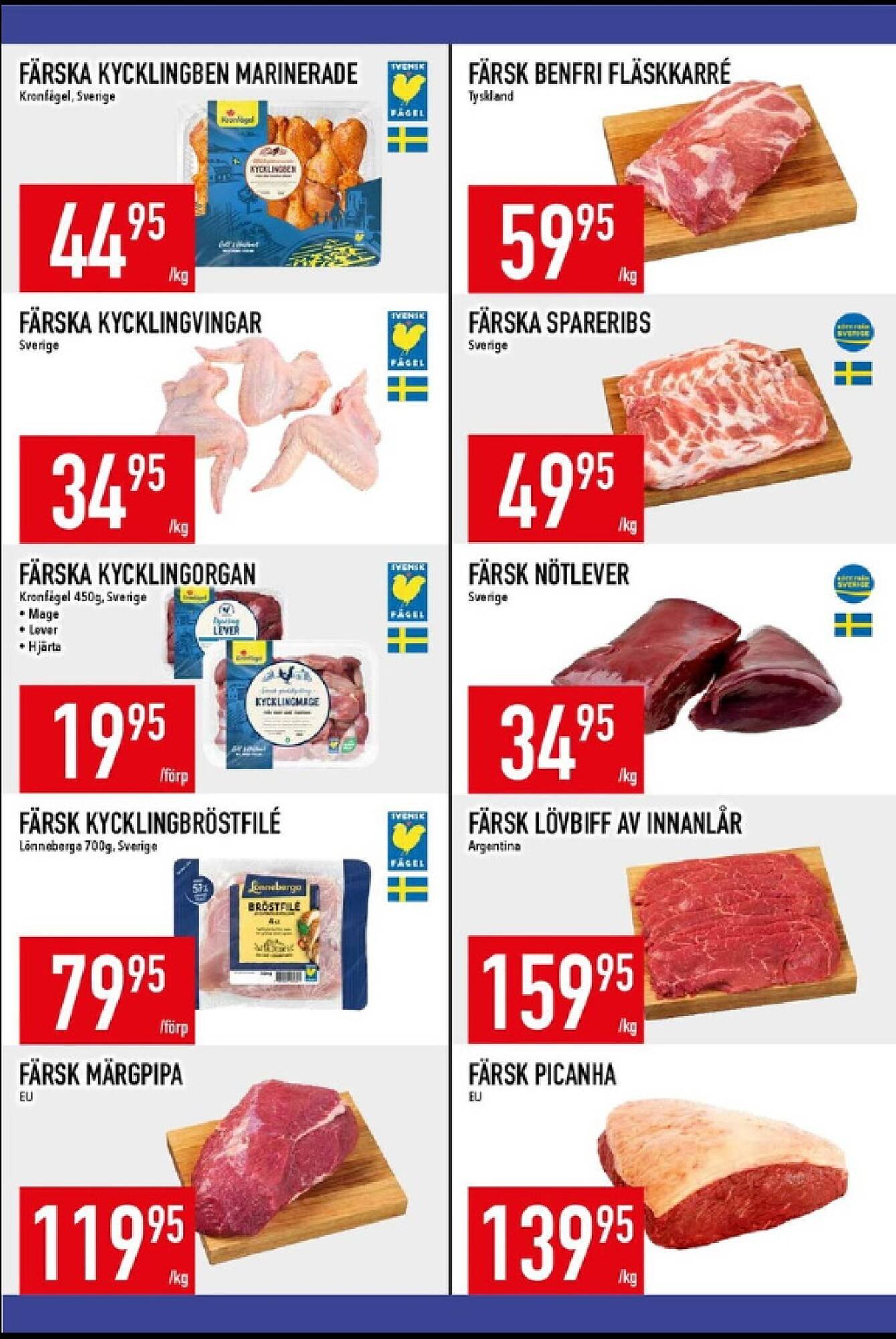 Matdax reklamblad