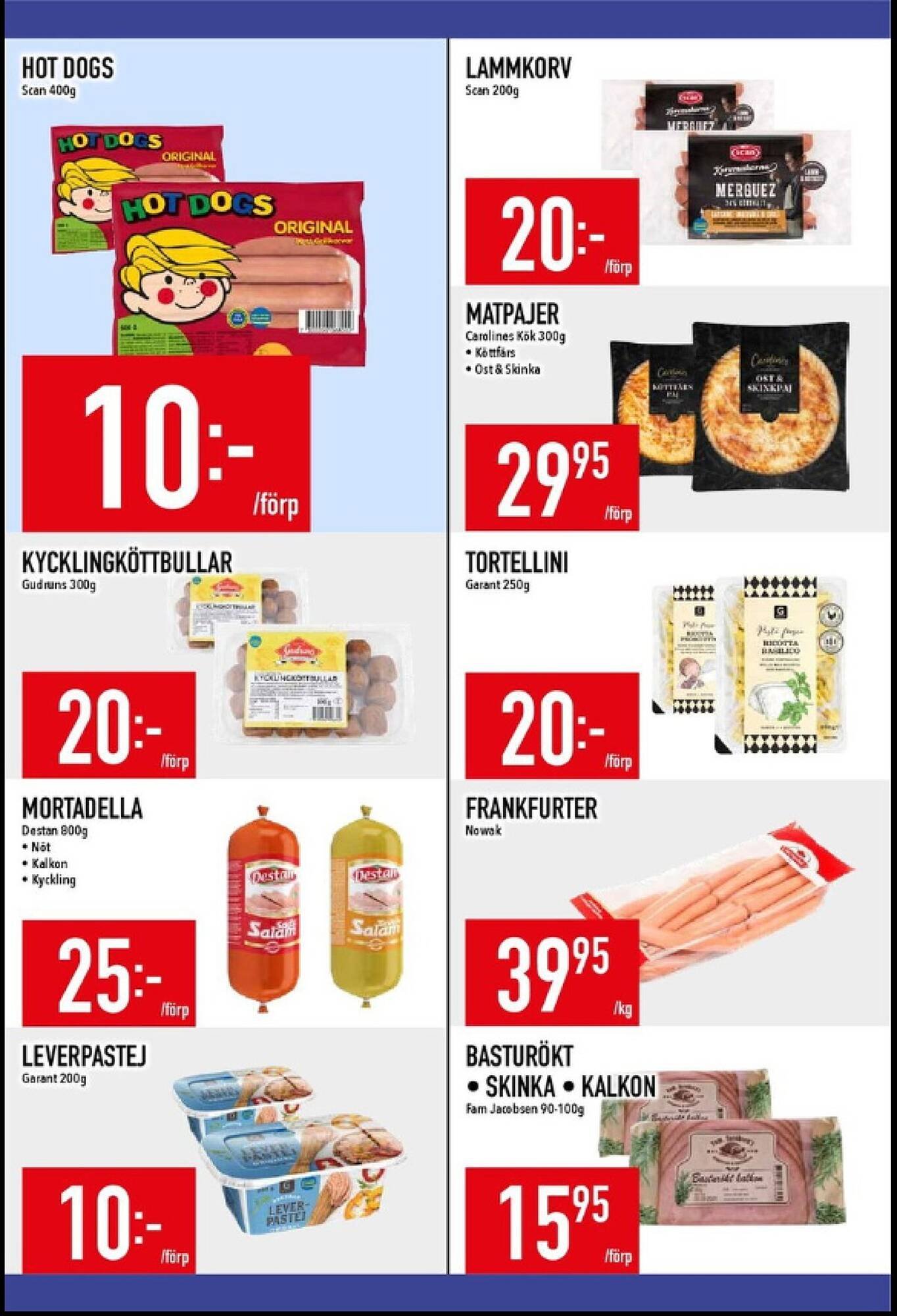 Matdax reklamblad