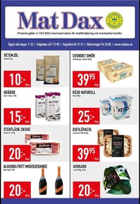 Matdax reklamblad
