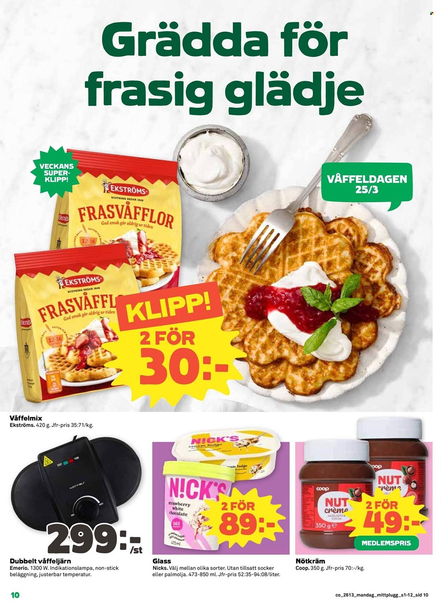 Coop reklamblad