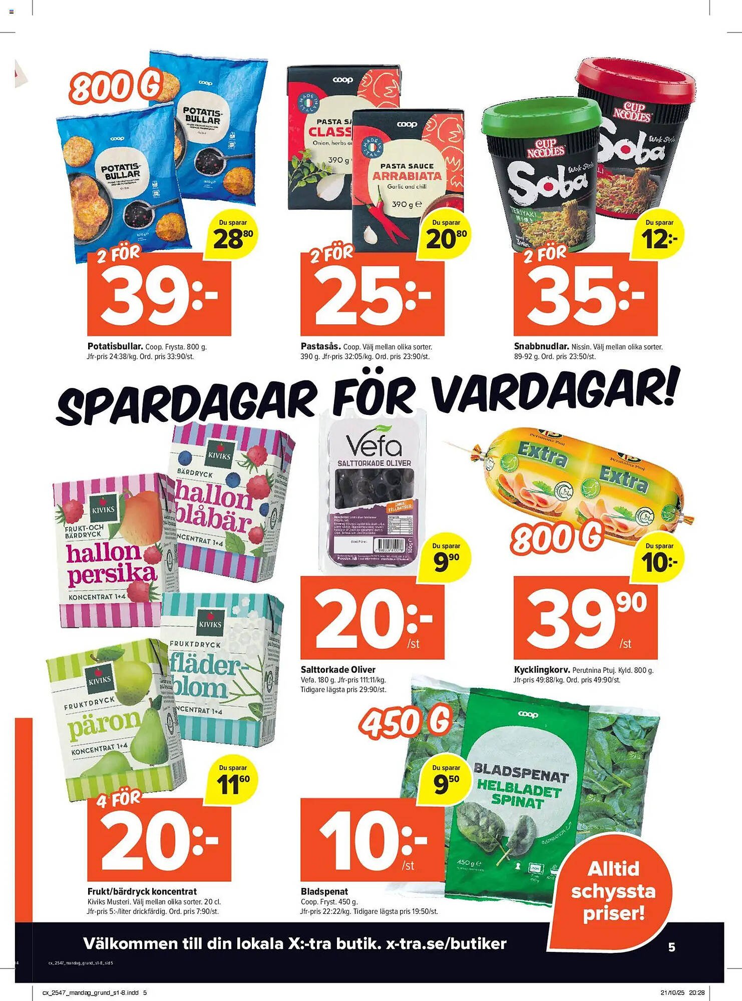 Coop Extra reklamblad
