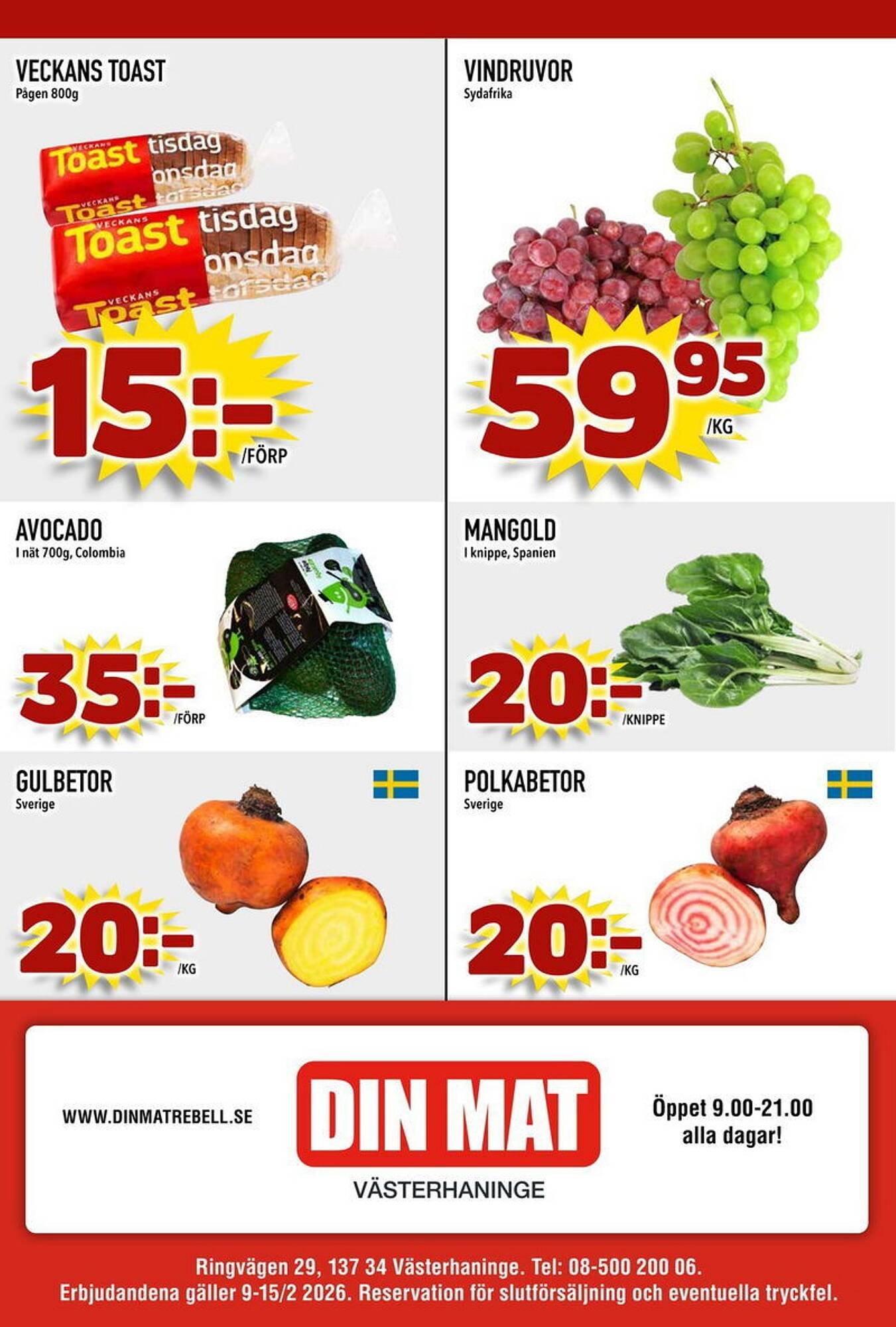 Din Mat reklamblad