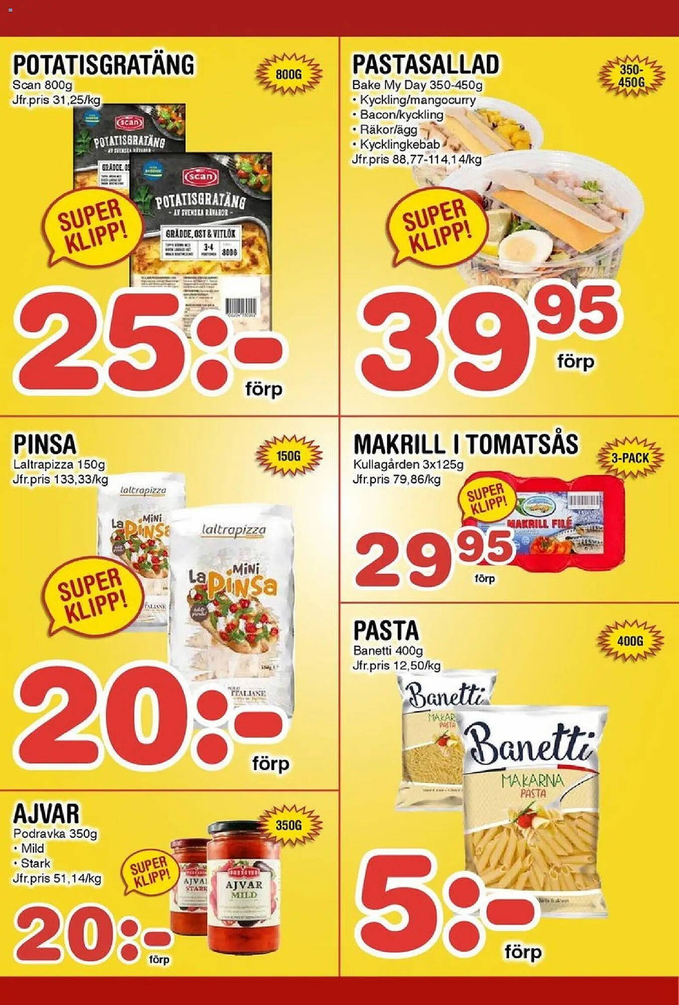 Nya Pulsen reklamblad